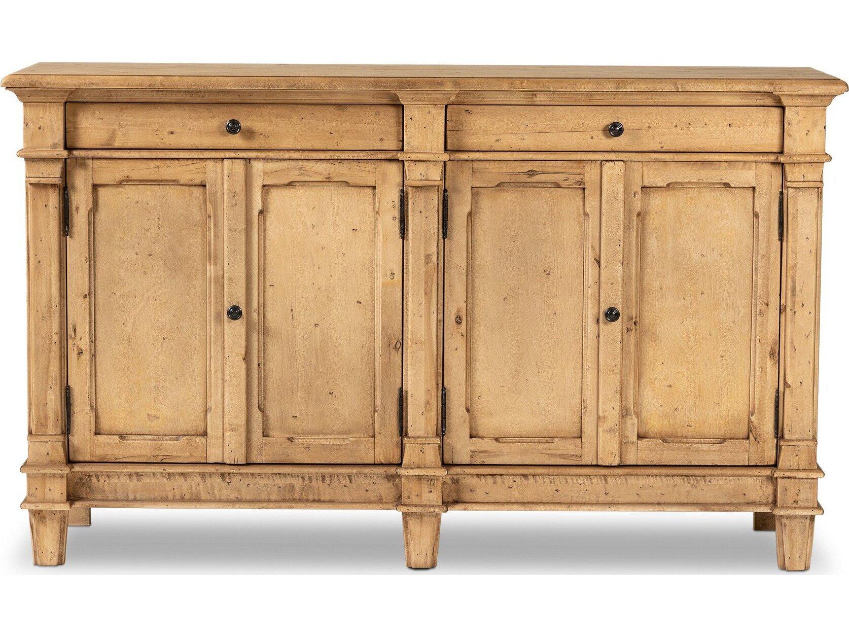 Four Hands Cordella 66" Pine Wood Sideboard