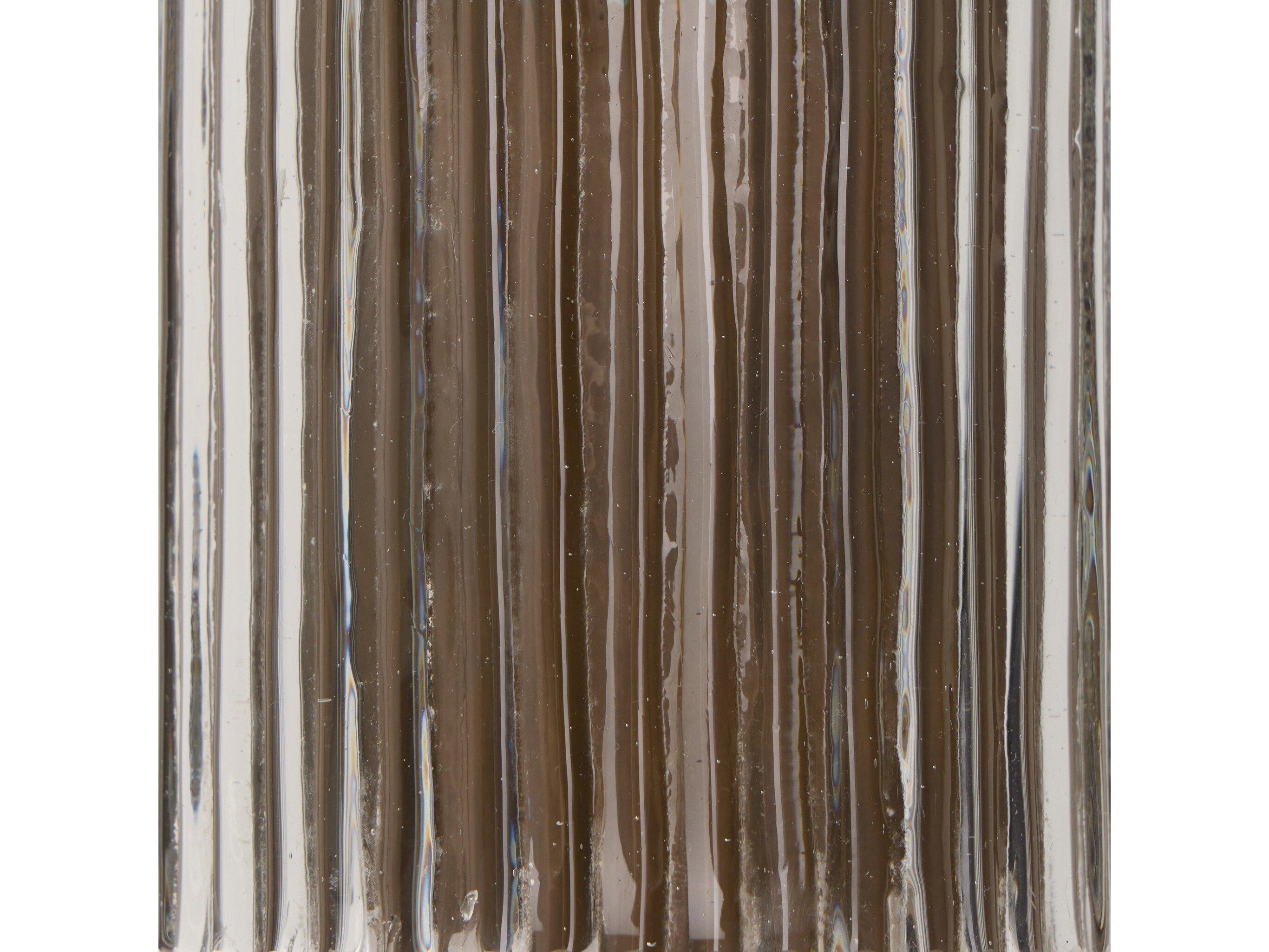 Four Hands Hutton Kenji Sconce - Clear Reeded Glass