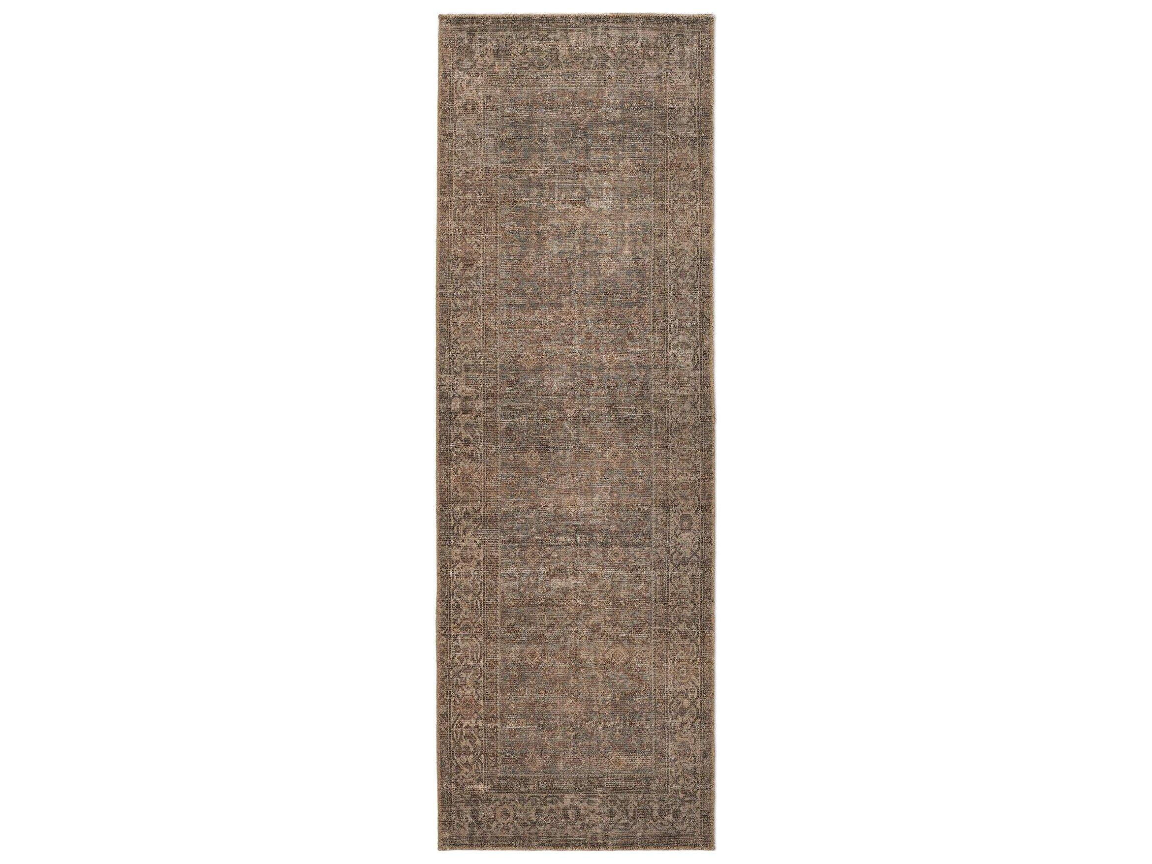 Four Hands Lucca Bordered Runner Area Rug