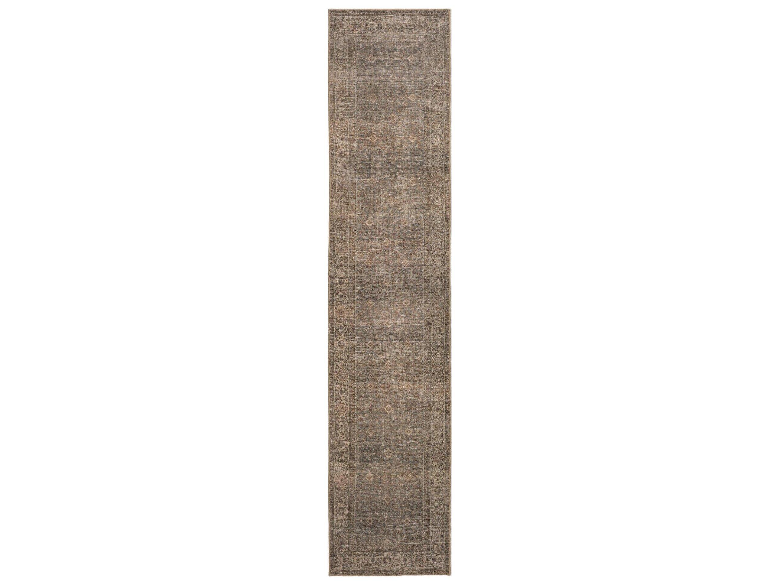 Four Hands Lucca Bordered Runner Area Rug