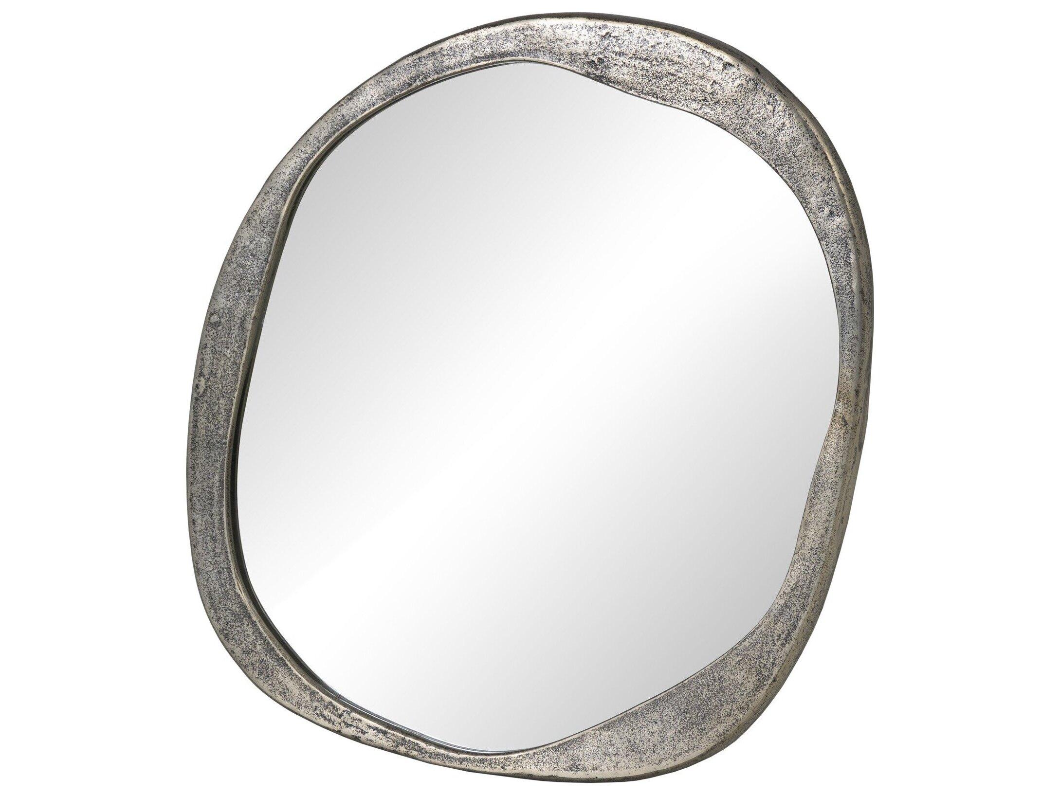 Four Hands Marlow Raw Antique Nickel Wall Mirror