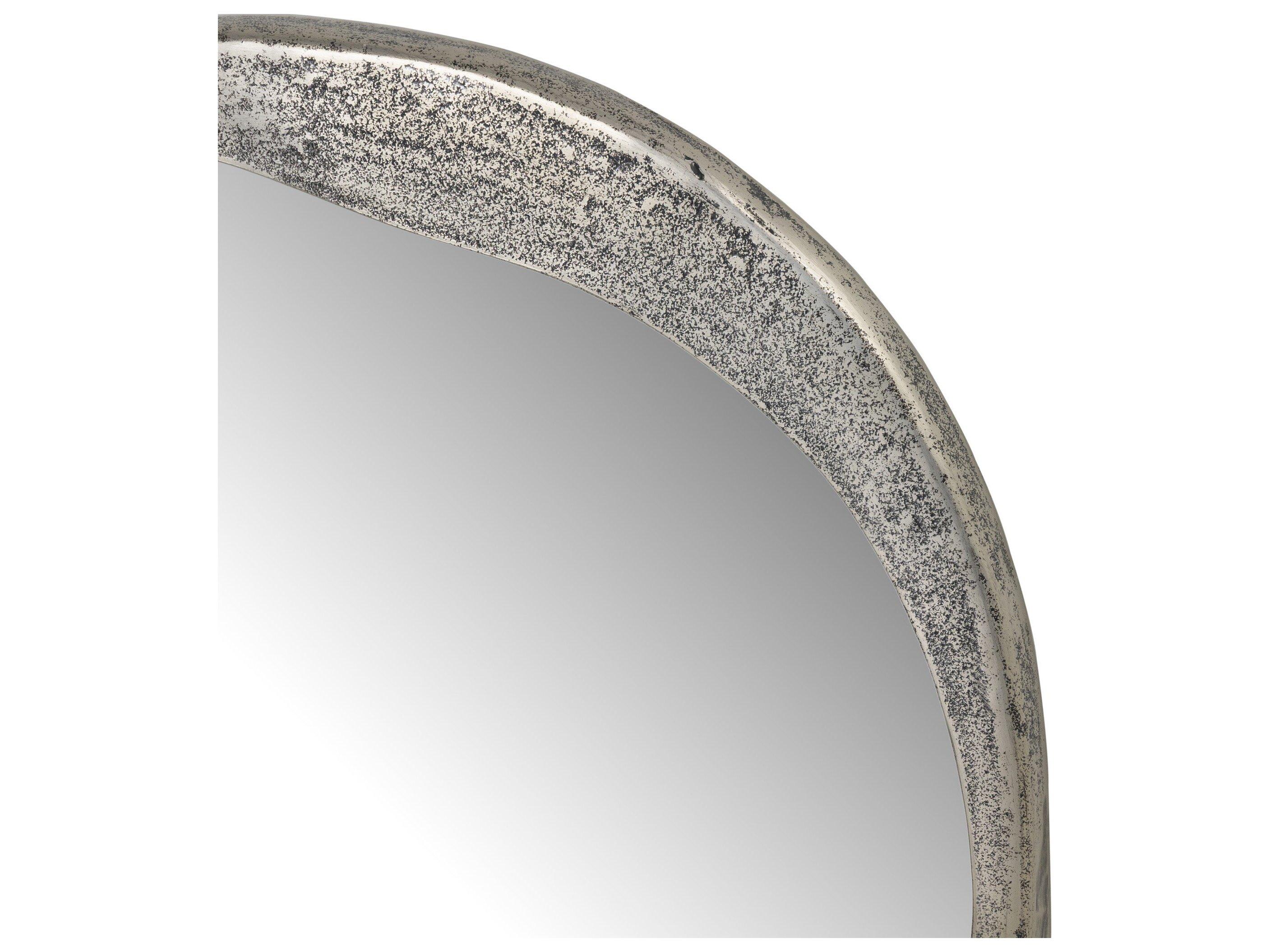 Four Hands Marlow Raw Antique Nickel Wall Mirror