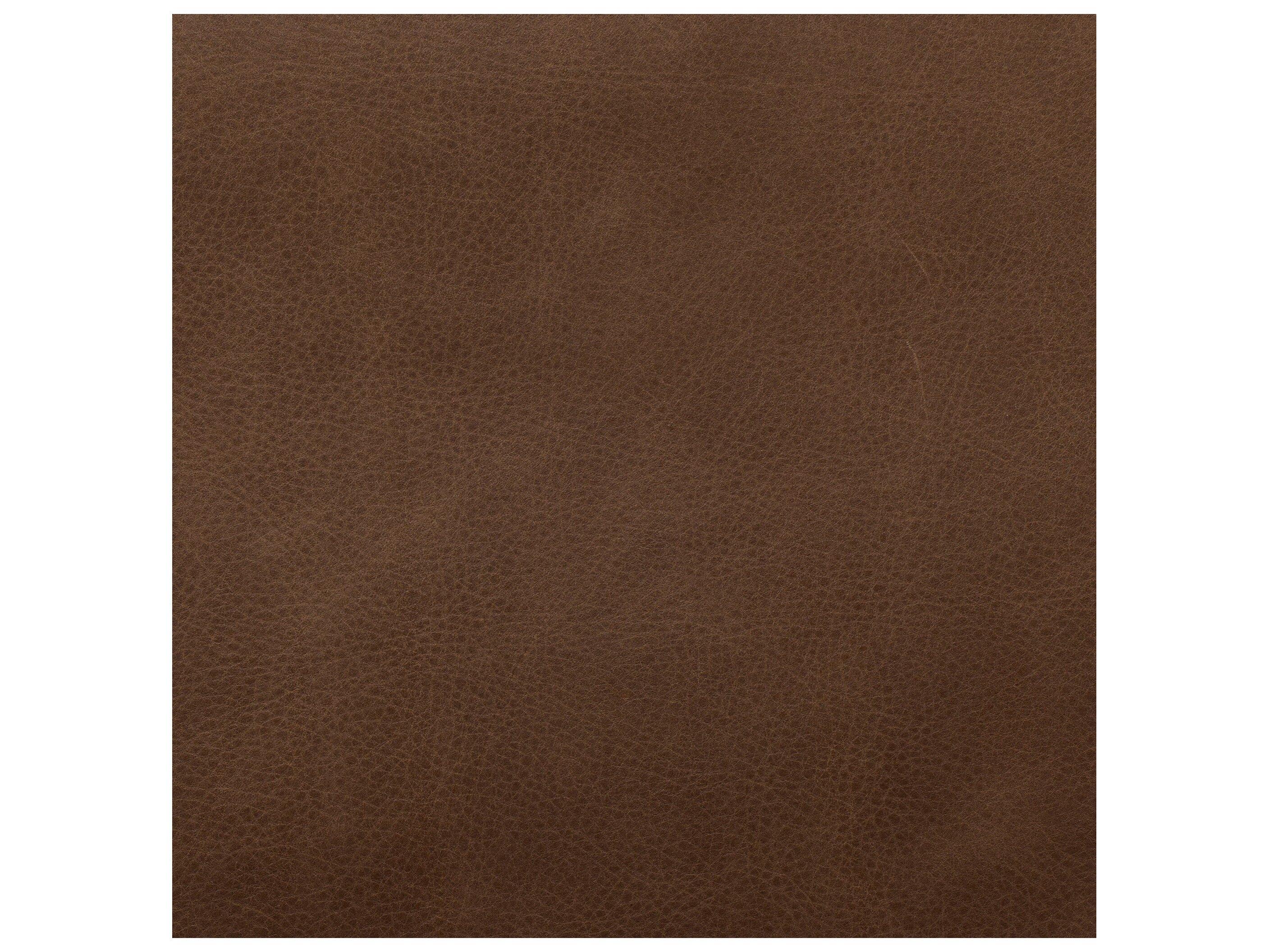 Four Hands Berman Parrawood Palermo Cigar Leather Armless Dining Chair