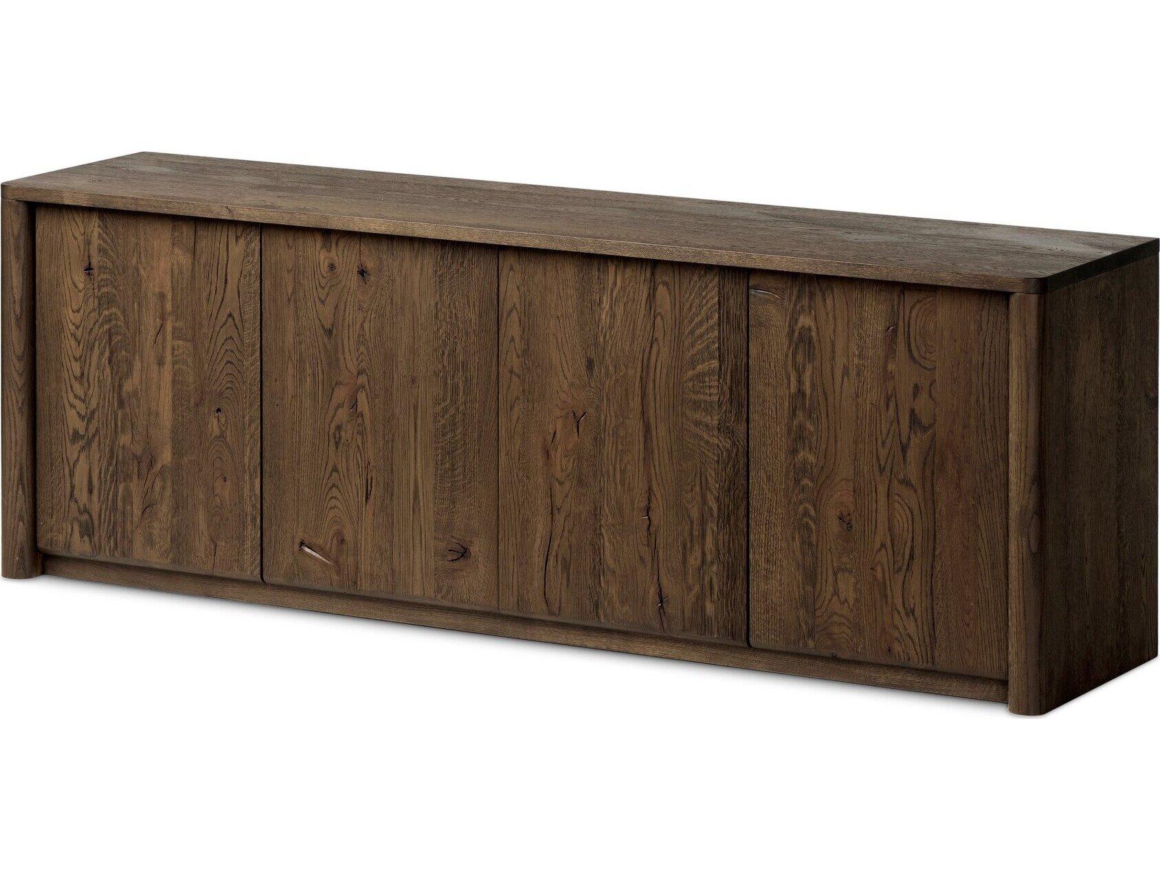 Four Hands Bristol 78" Tobacco Oak Media Console