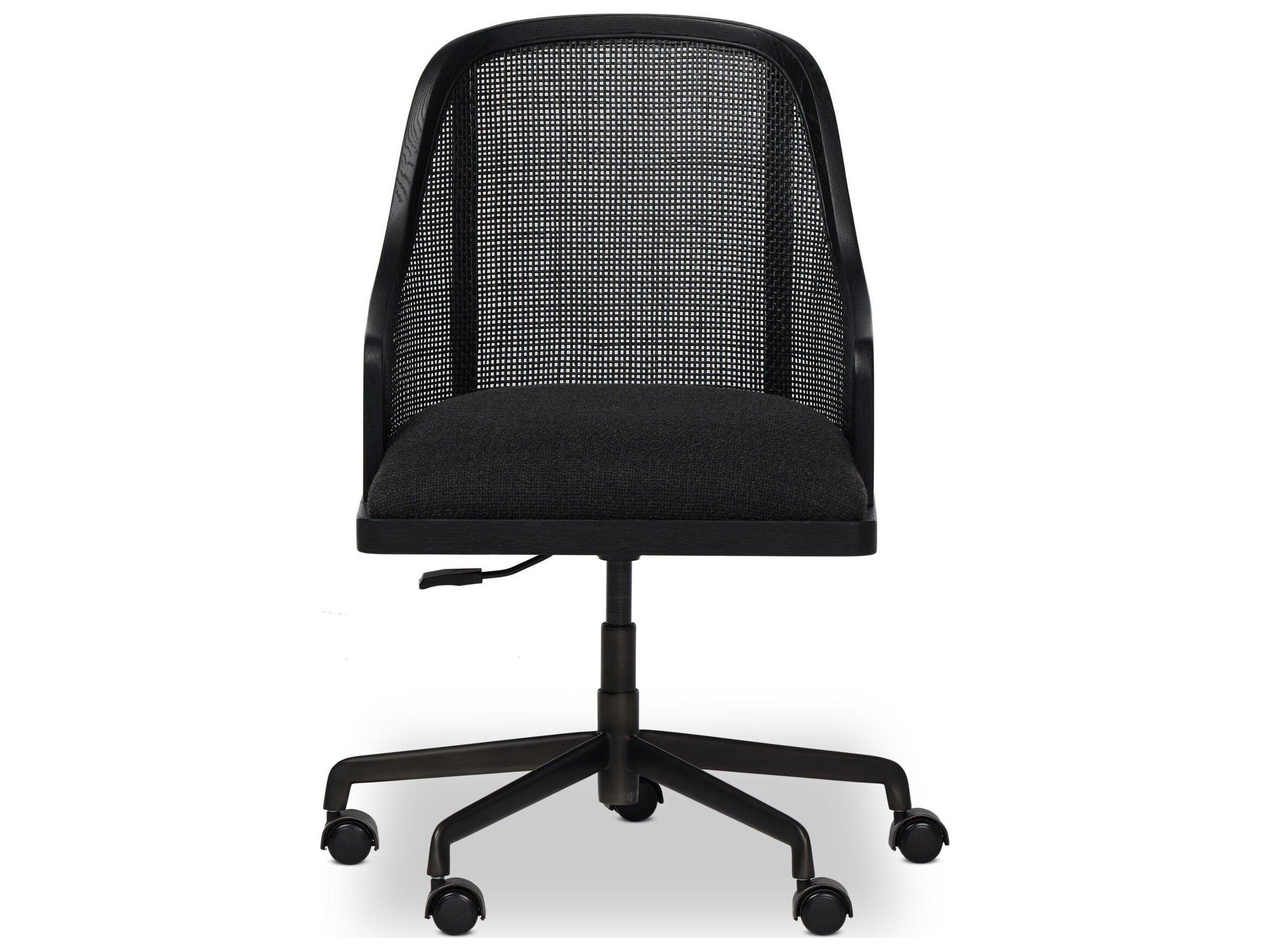 Four Hands Bolton Upholstered Adjustable Swivel Executive Desk Chair
