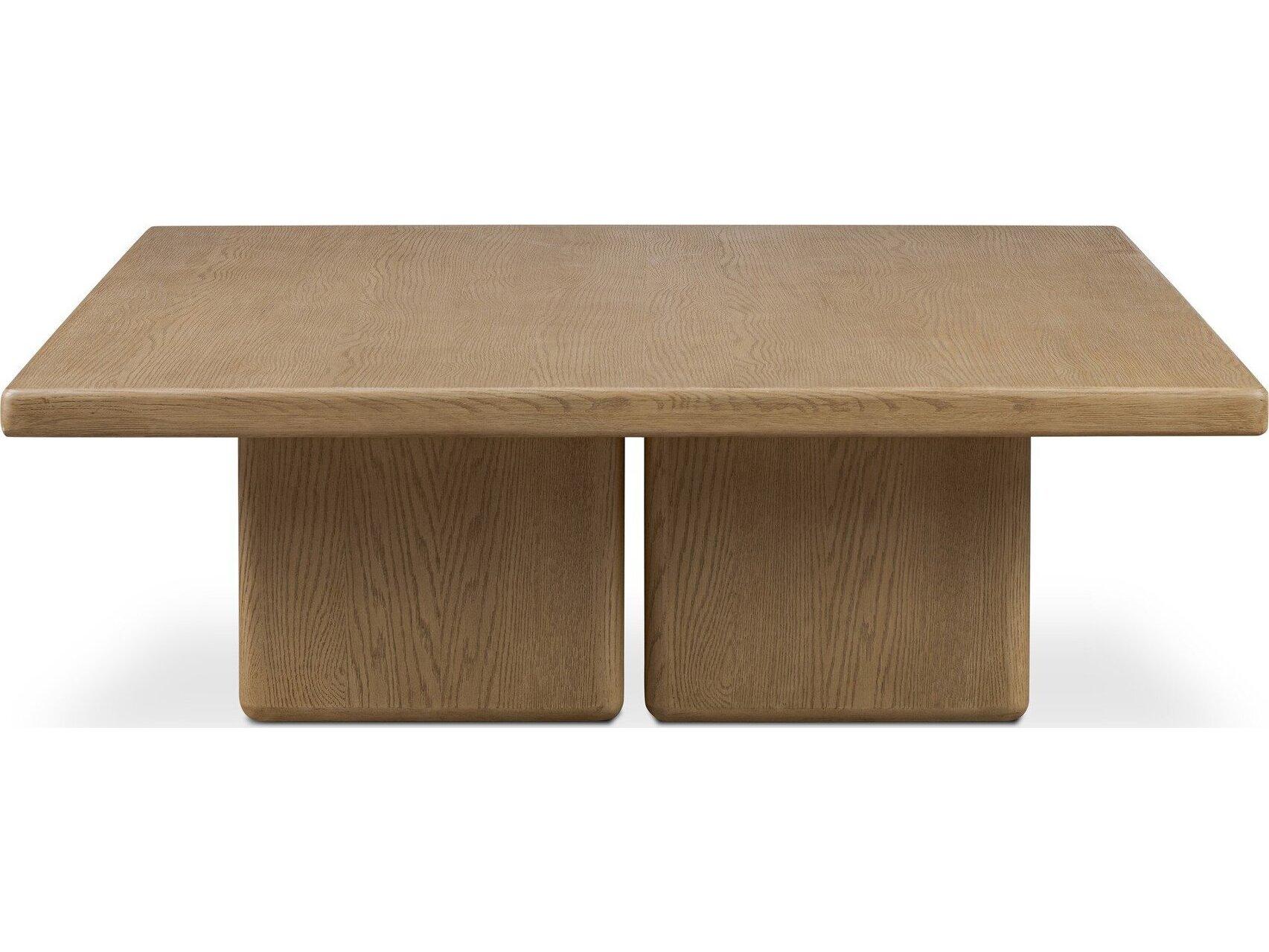 Four Hands Filmore Square Wood Coffee Table