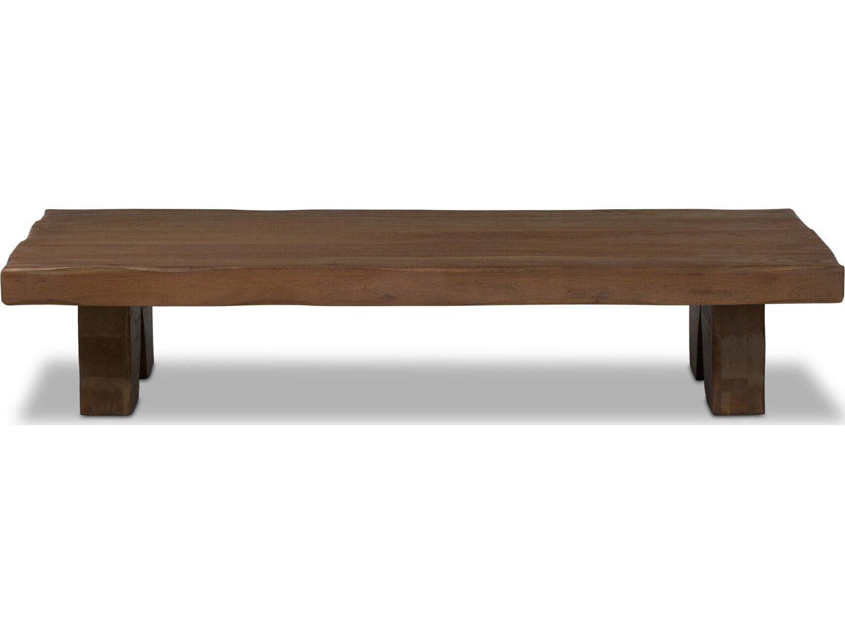 Four Hands Maya Rectangular Wood Coffee Table