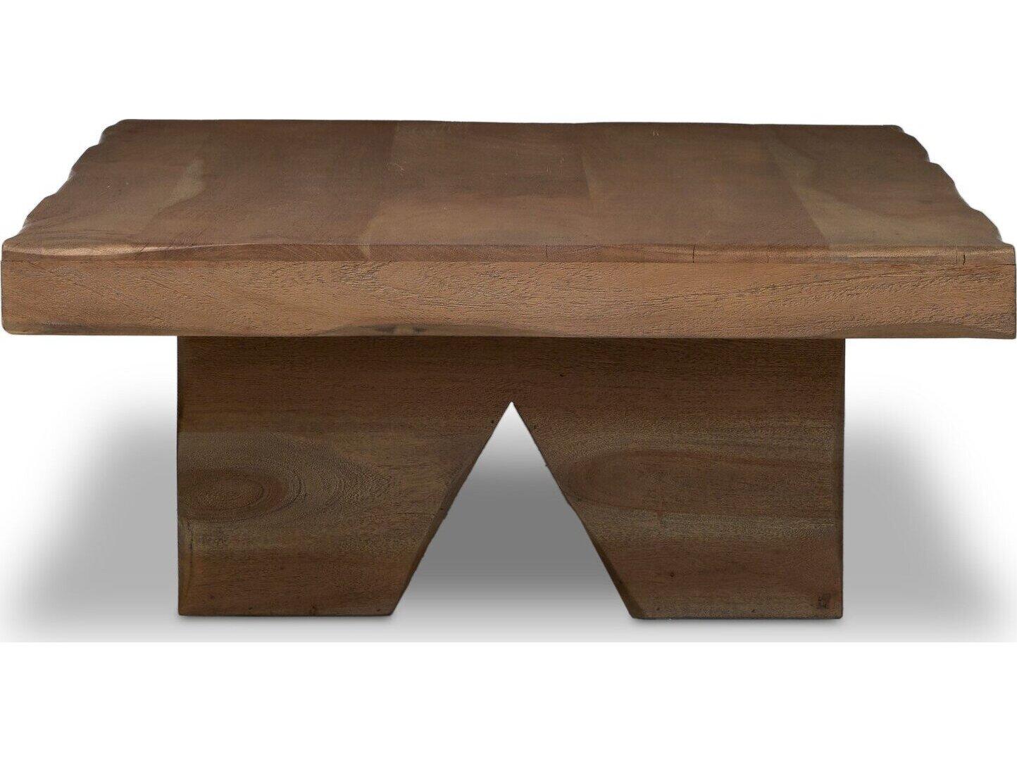 Four Hands Maya Rectangular Wood Coffee Table