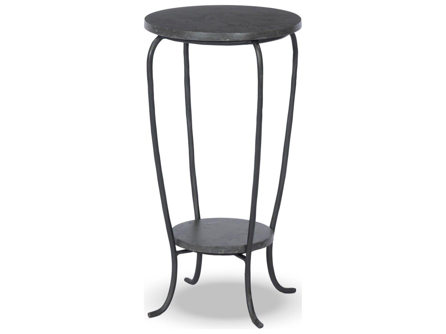 Four Hands Marlow Round Marble End Table