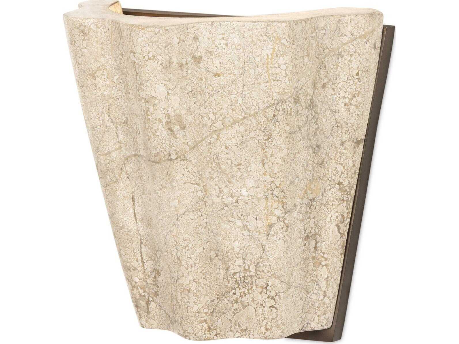 Four Hands Camden Astra Sconce - Cream Italian Marble