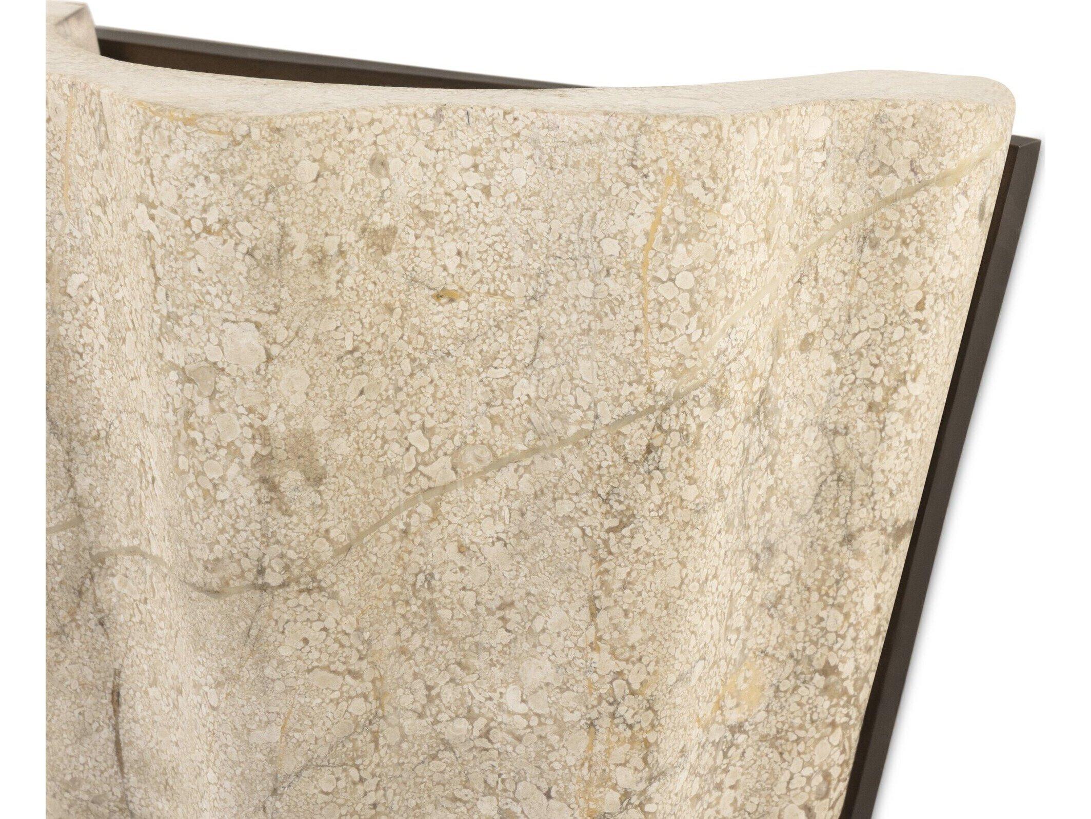 Four Hands Camden Astra Sconce - Cream Italian Marble