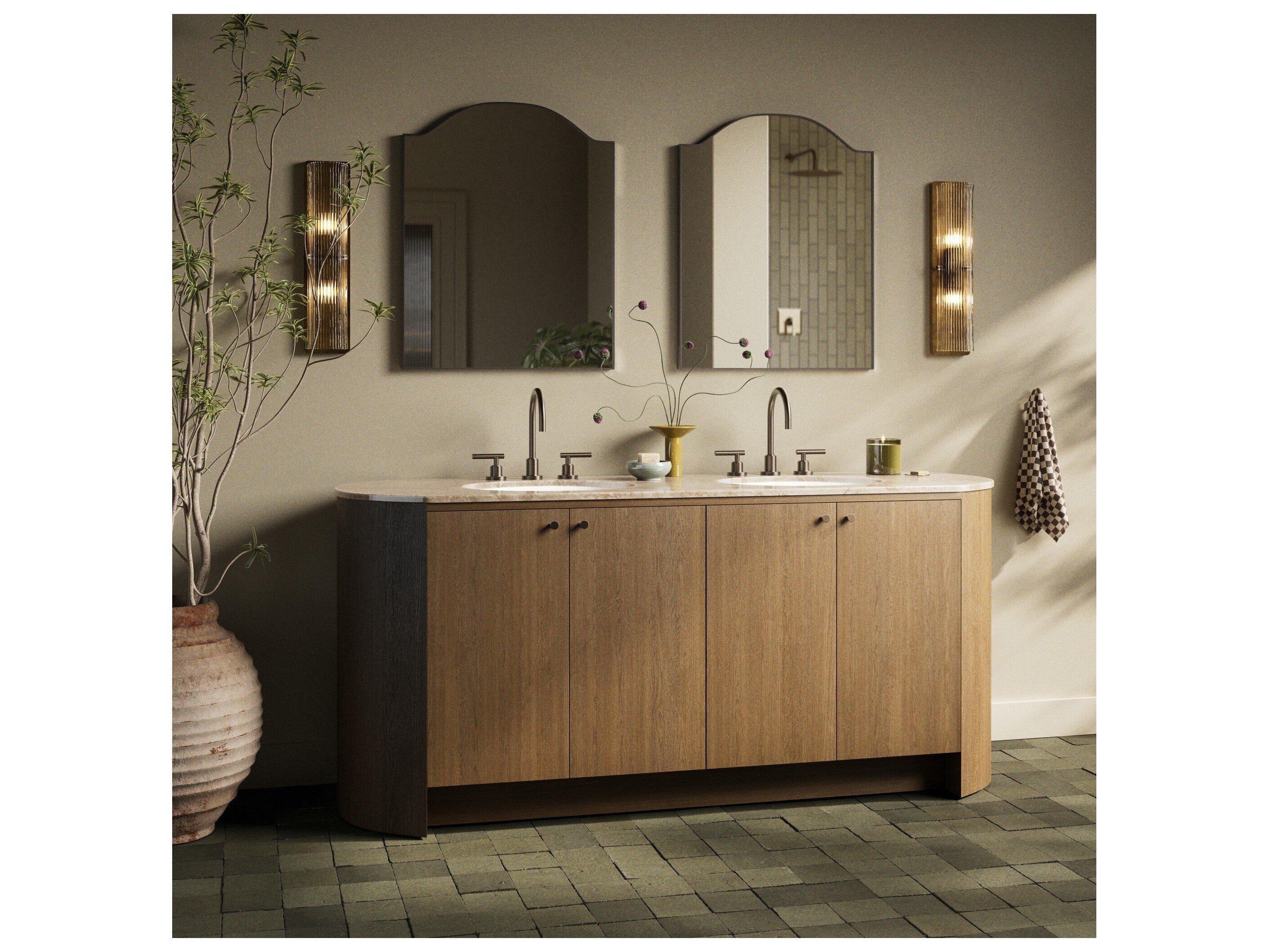 Four Hands Filmore Washed Natural Veneer Vanity