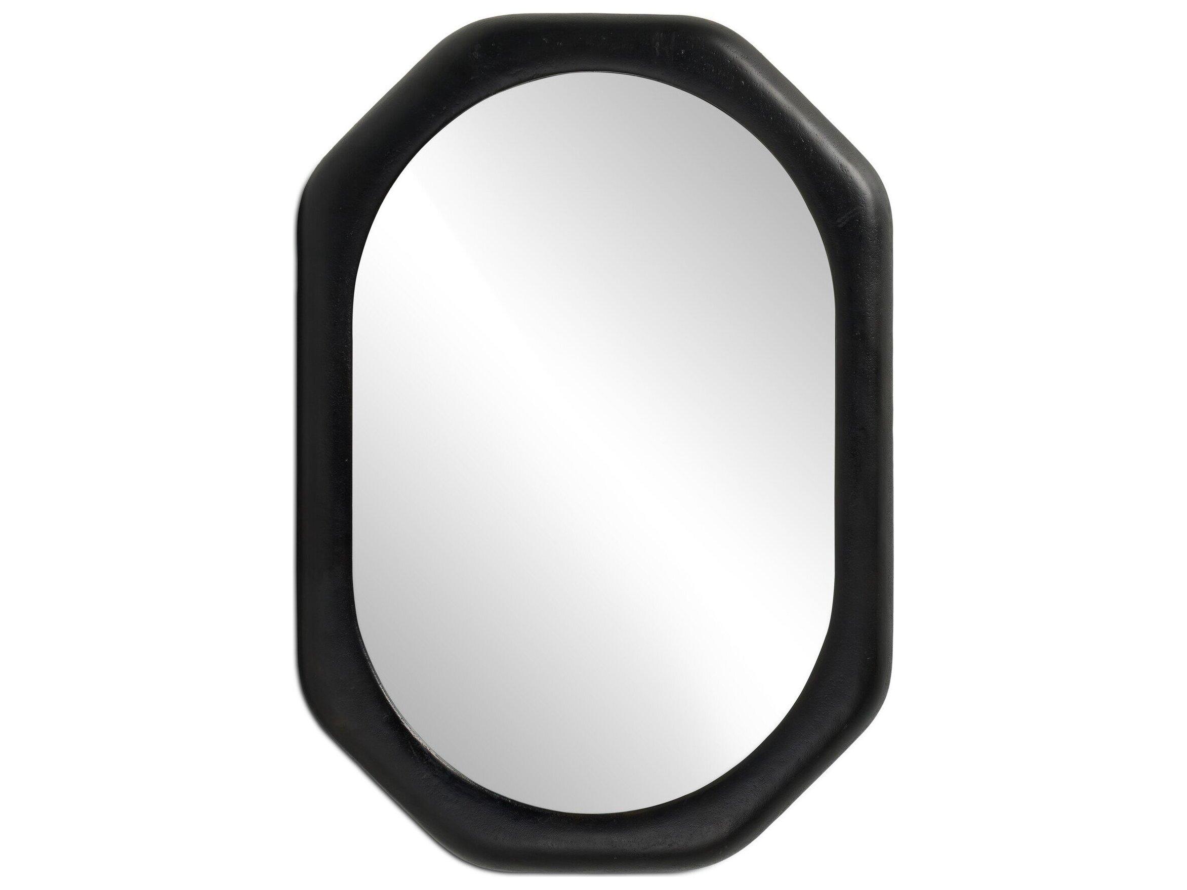 Four Hands Marlow Black Antique Wall Mirror