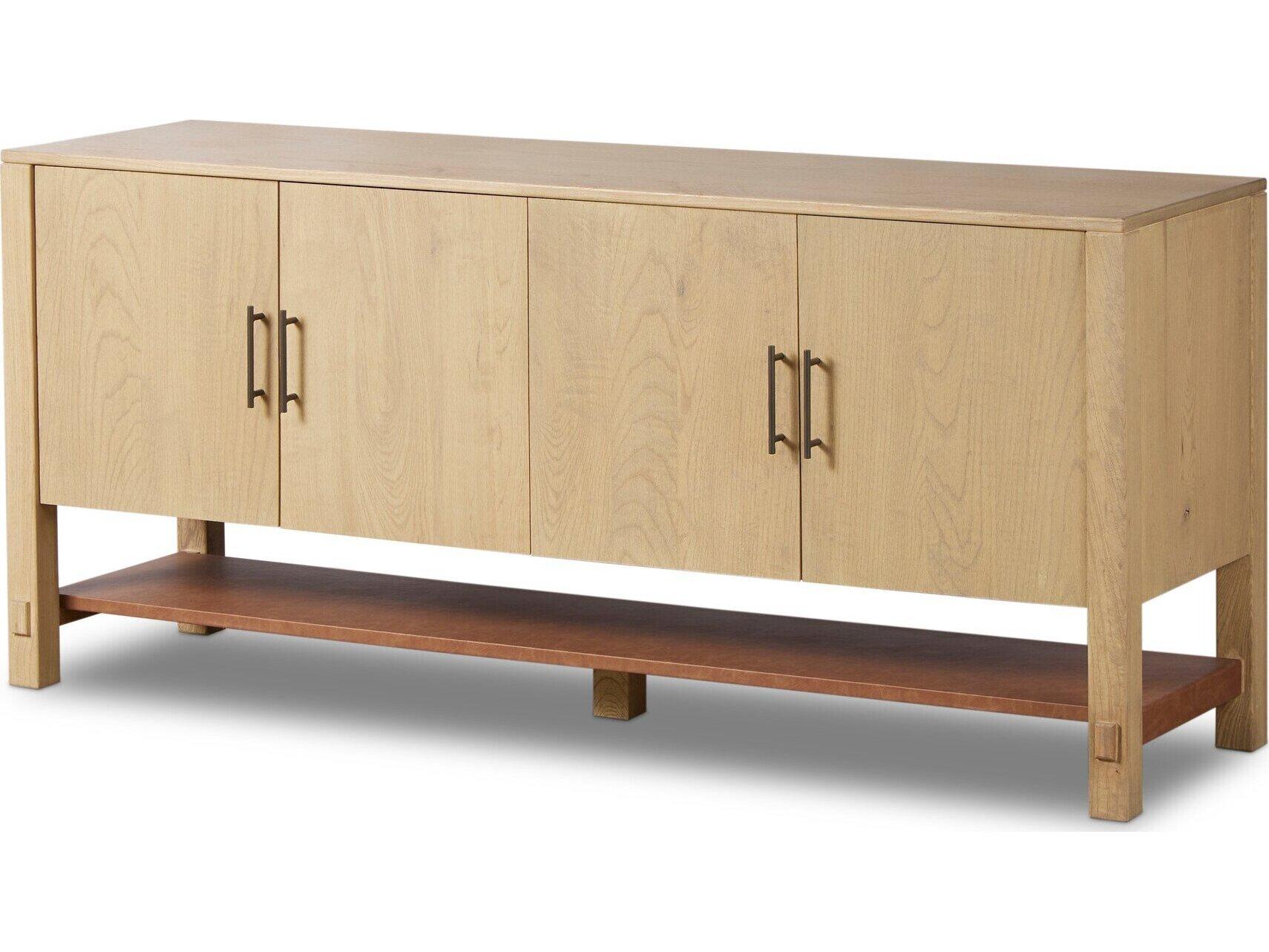Four Hands Fulton 72" Ash Wood Sideboard
