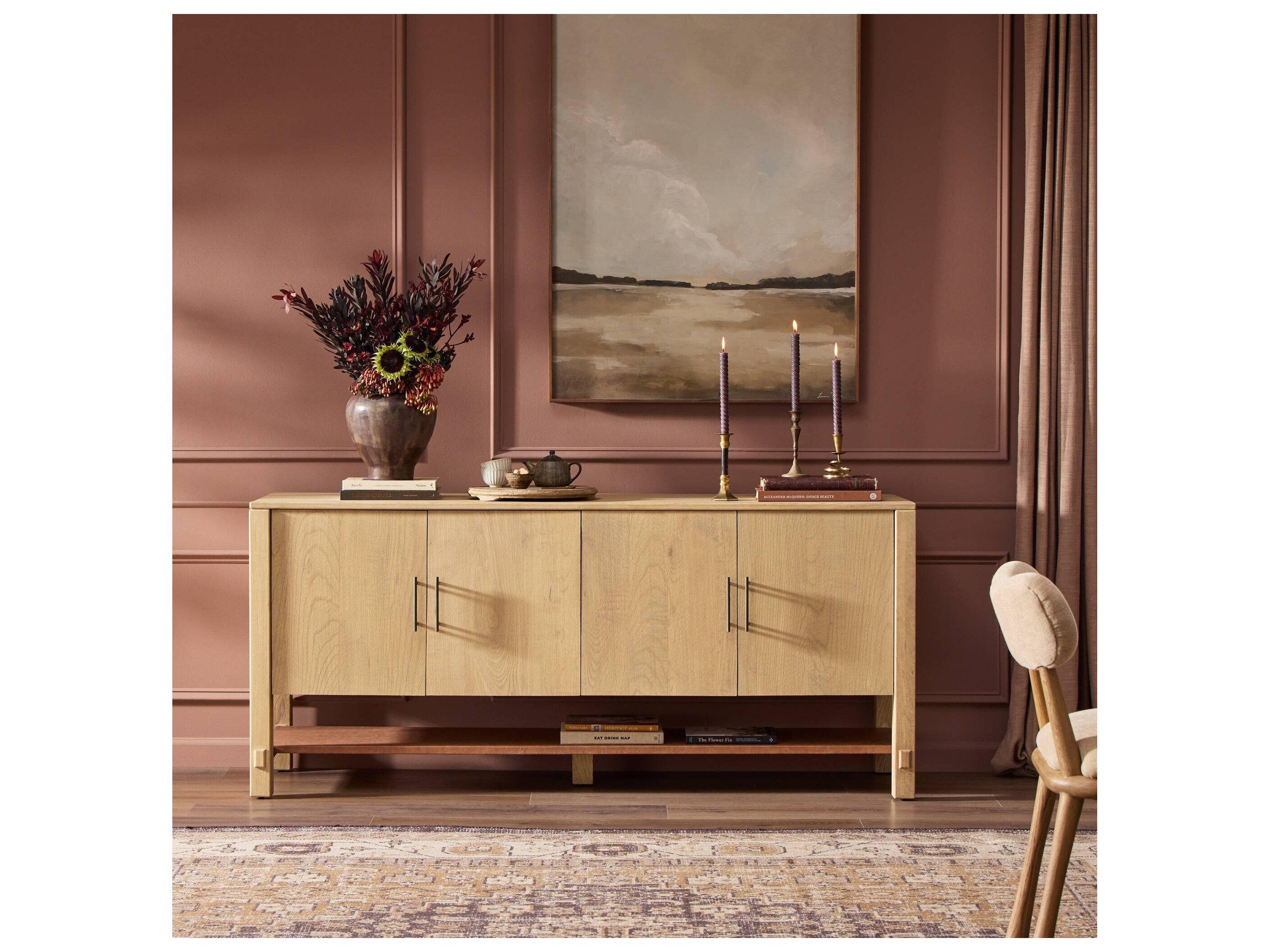 Four Hands Fulton 72" Ash Wood Sideboard