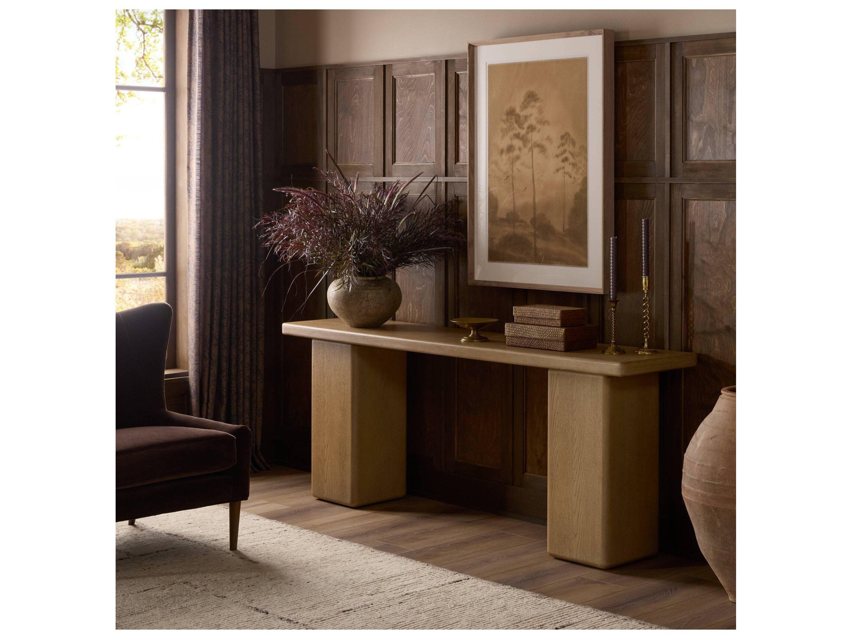 Four Hands Filmore Rectangular Wood Console Table