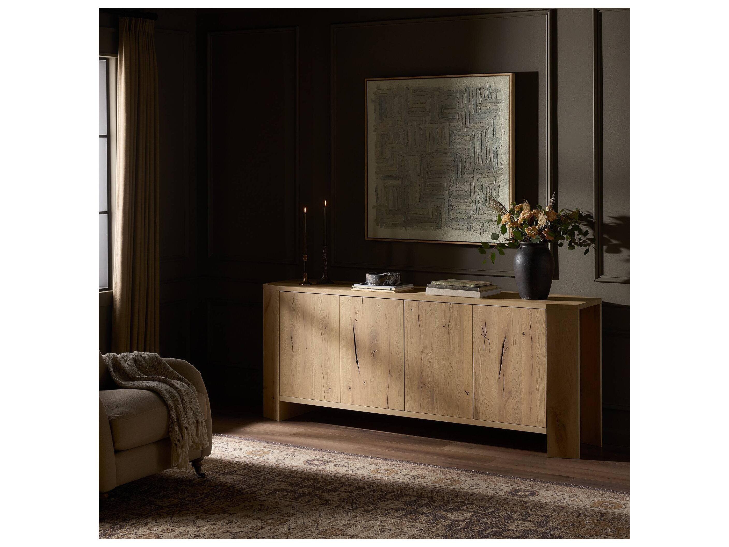 Four Hands Bristol 82" Oak Wood Sideboard