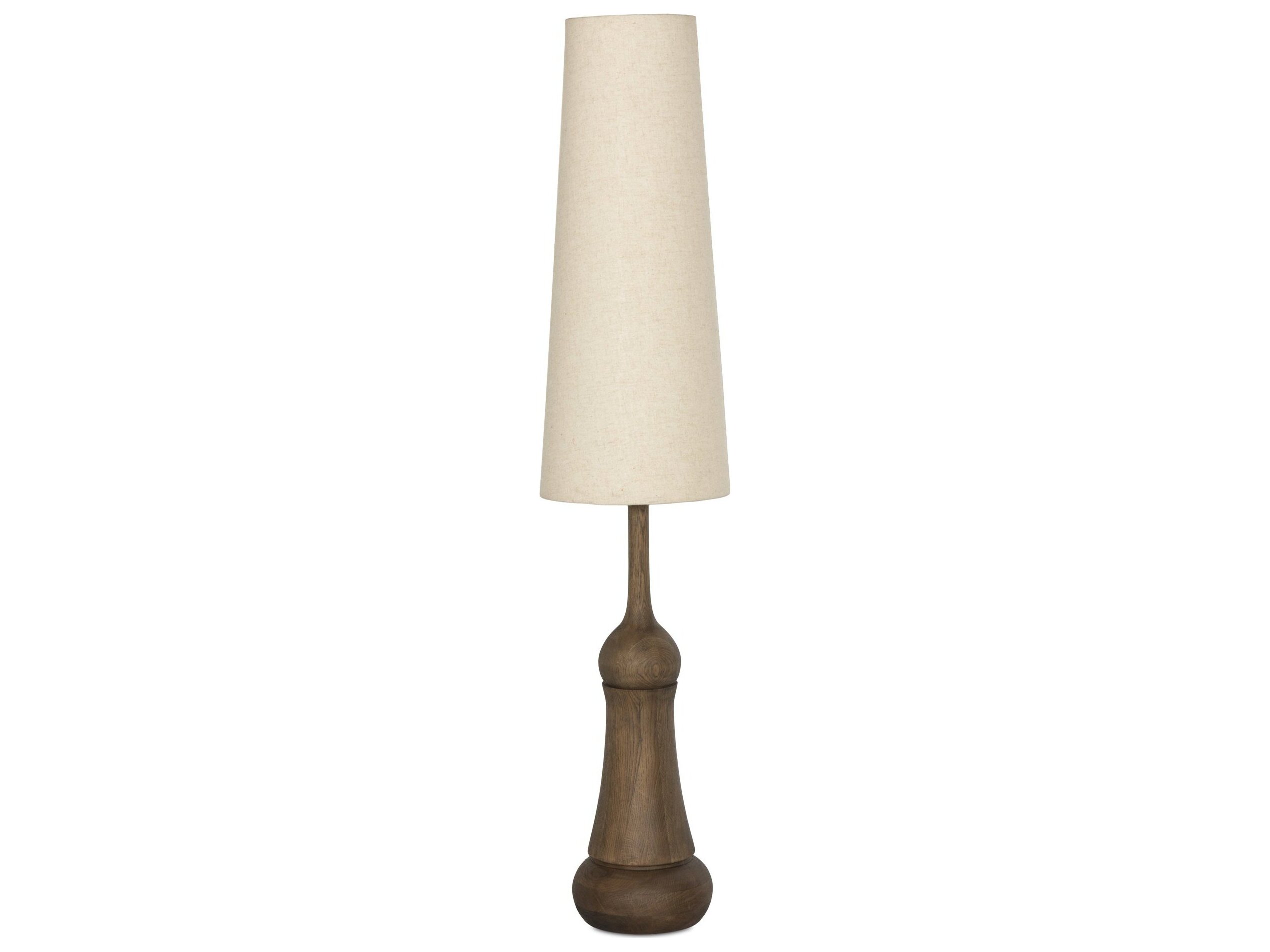 Four Hands Asher Fawn Oak Wood Floor Lamp