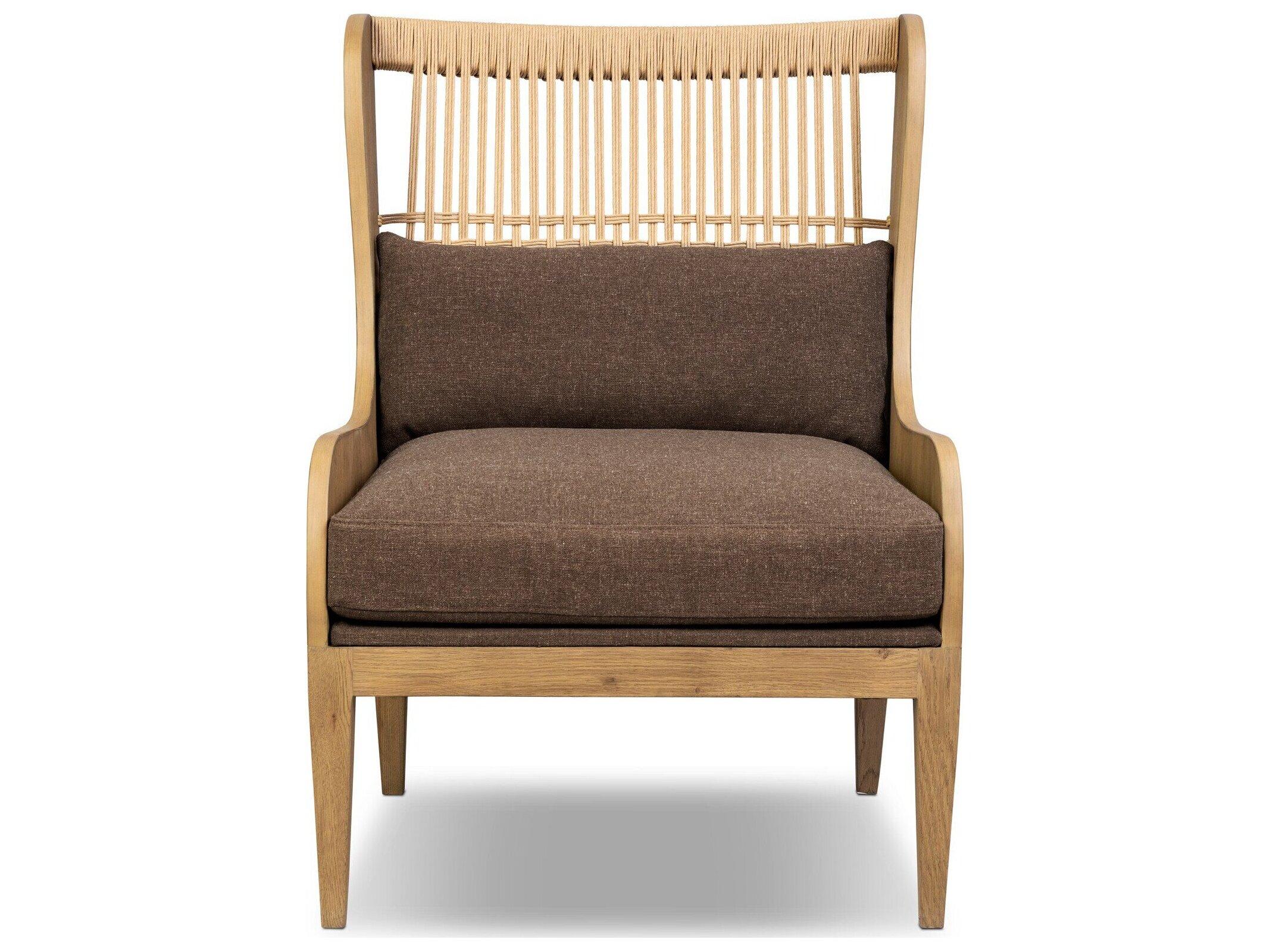 Four Hands Berman Brown Accent Chair