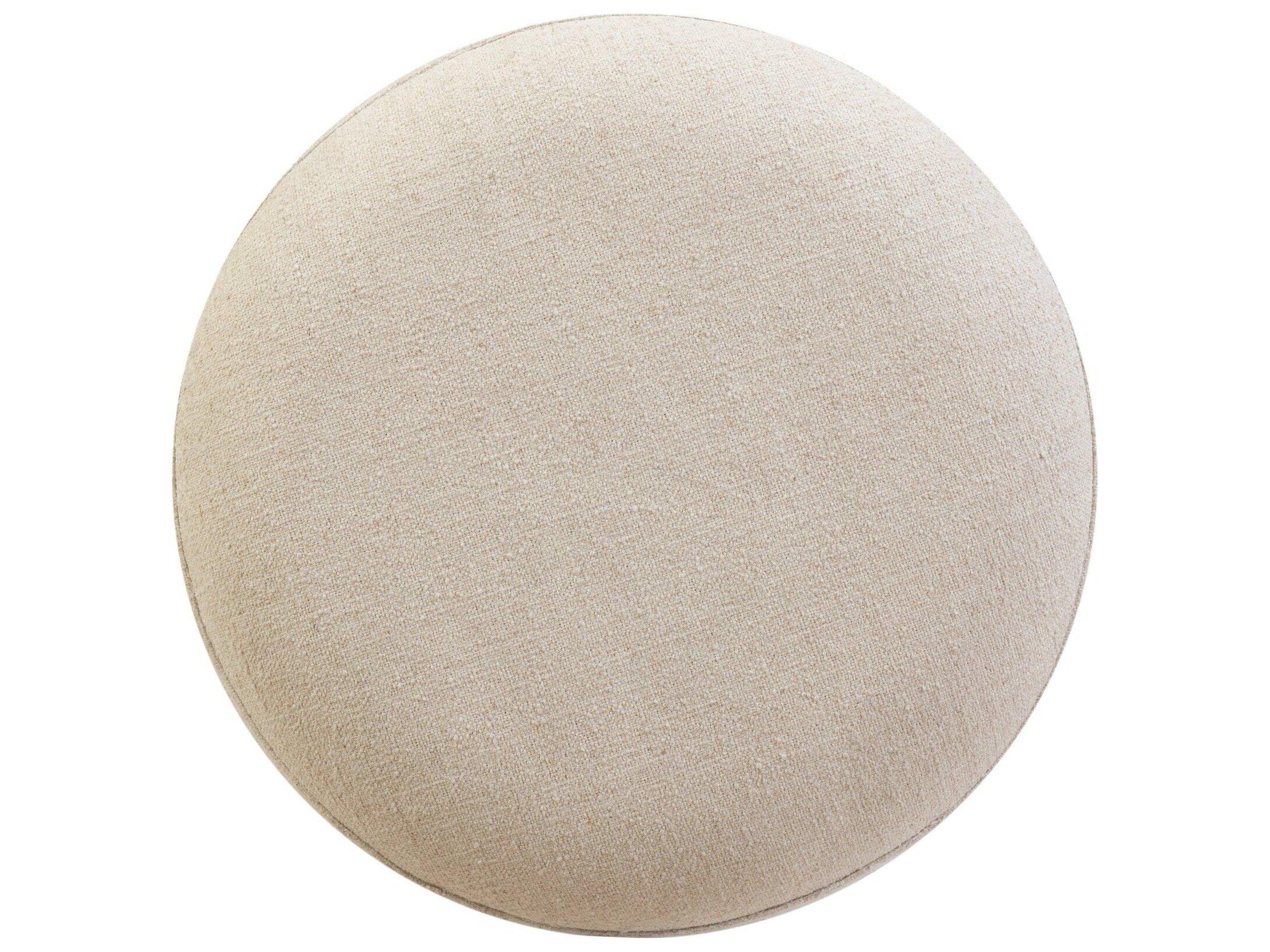 Four Hands Blaire Upholstered Swivel Oak Wood Counter Stool