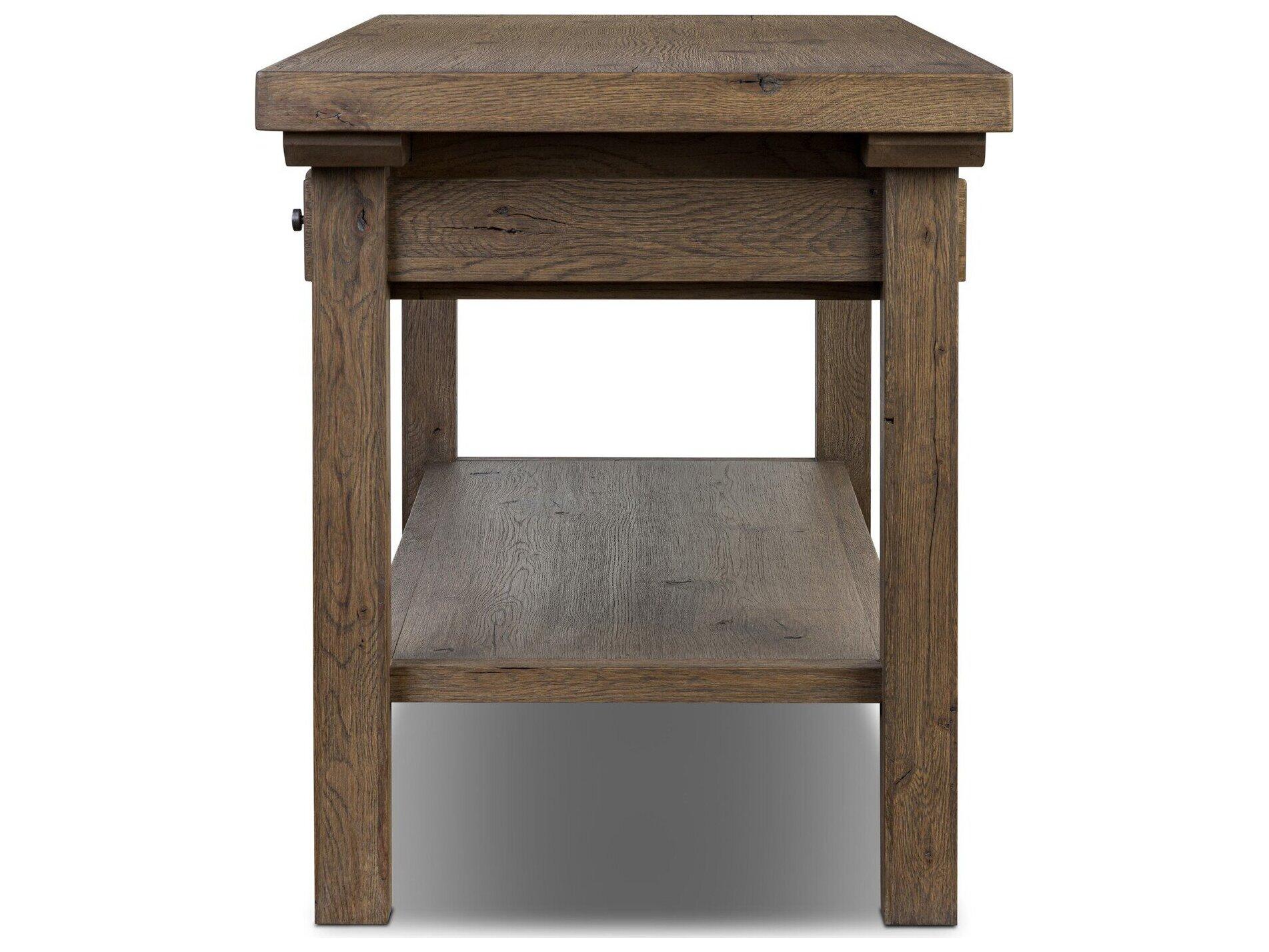 Four Hands Bolton Brown Oak Veneer Vanity