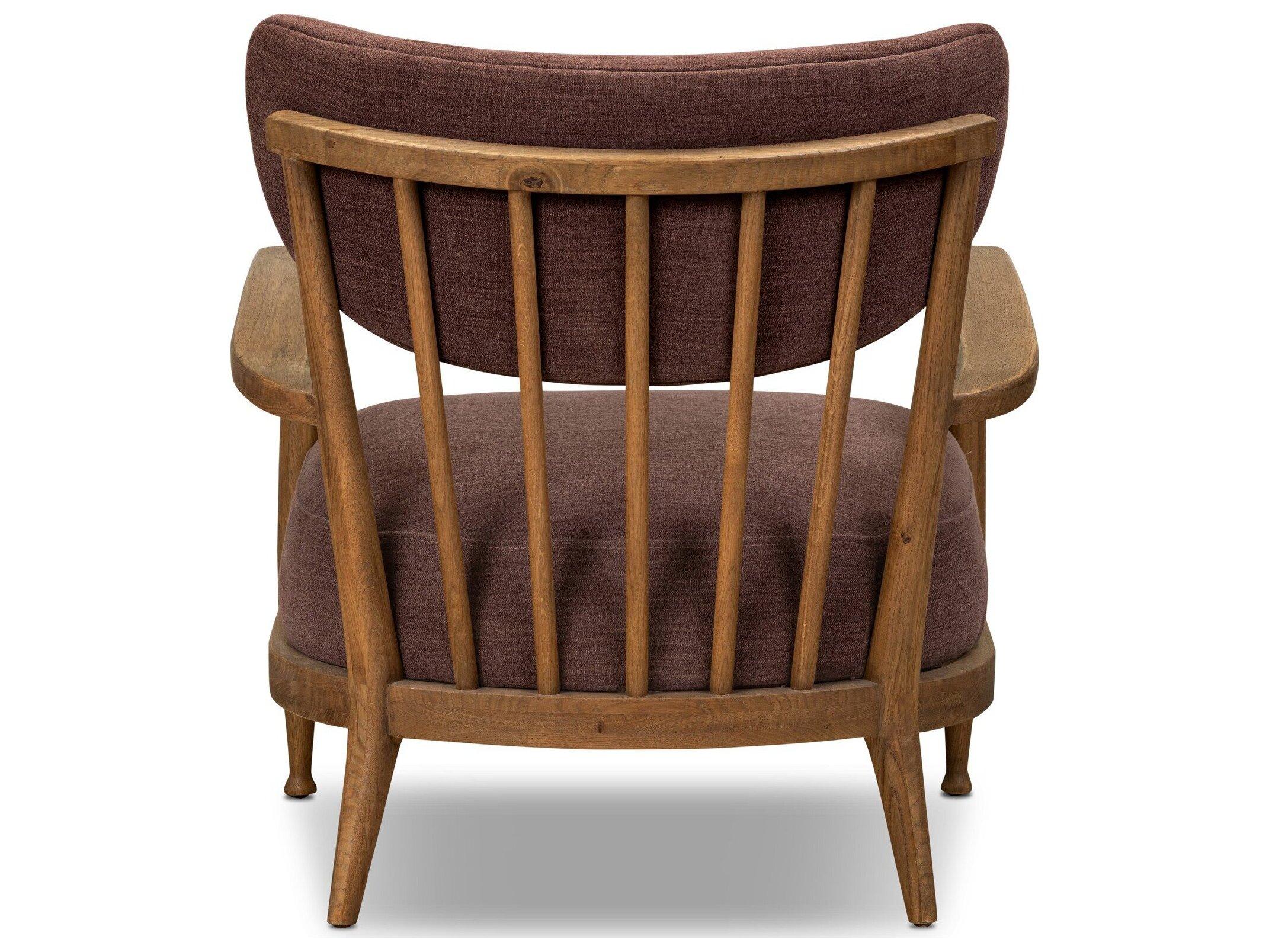 Four Hands Berman Laughlin Plum Accent Chair