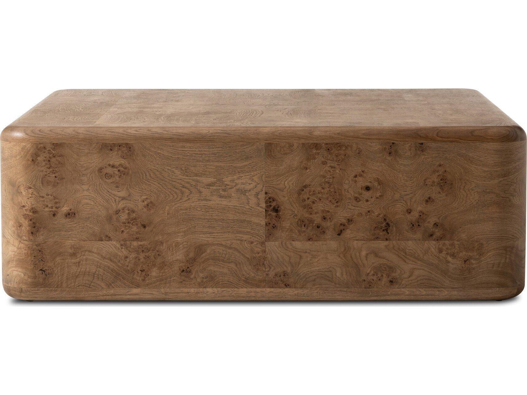 Four Hands Collins Square Wood Coffee Table