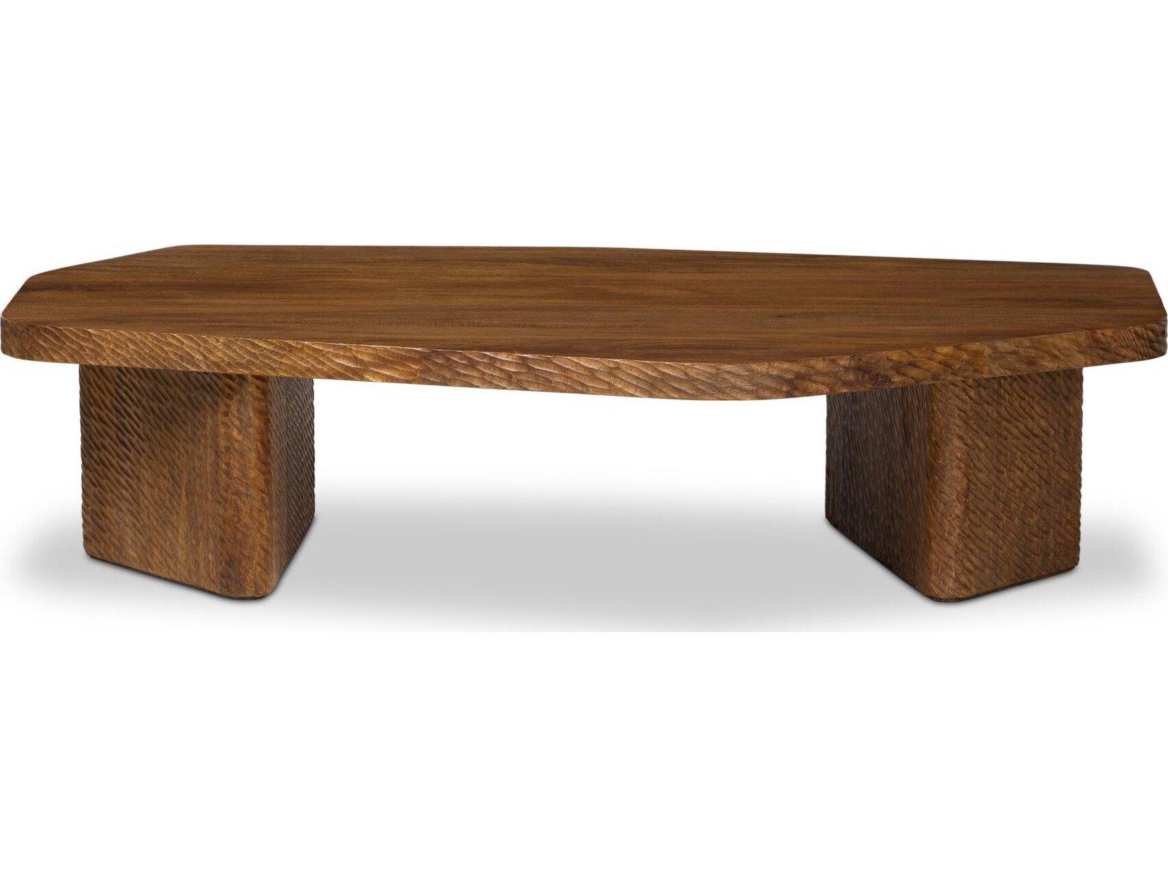 Four Hands Prescott Rectangular Wood Coffee Table
