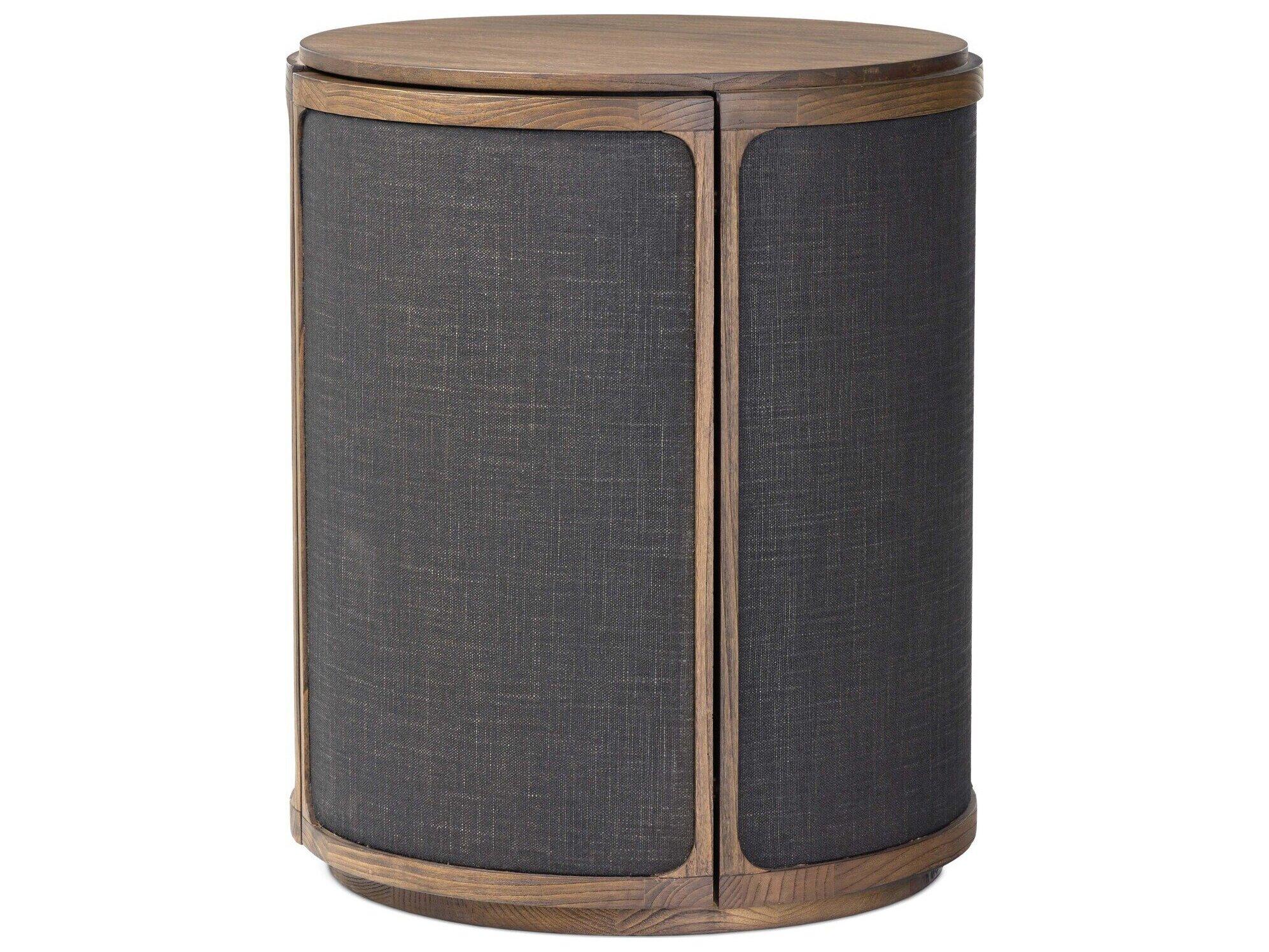 Four Hands Callahan Round Wood End Table