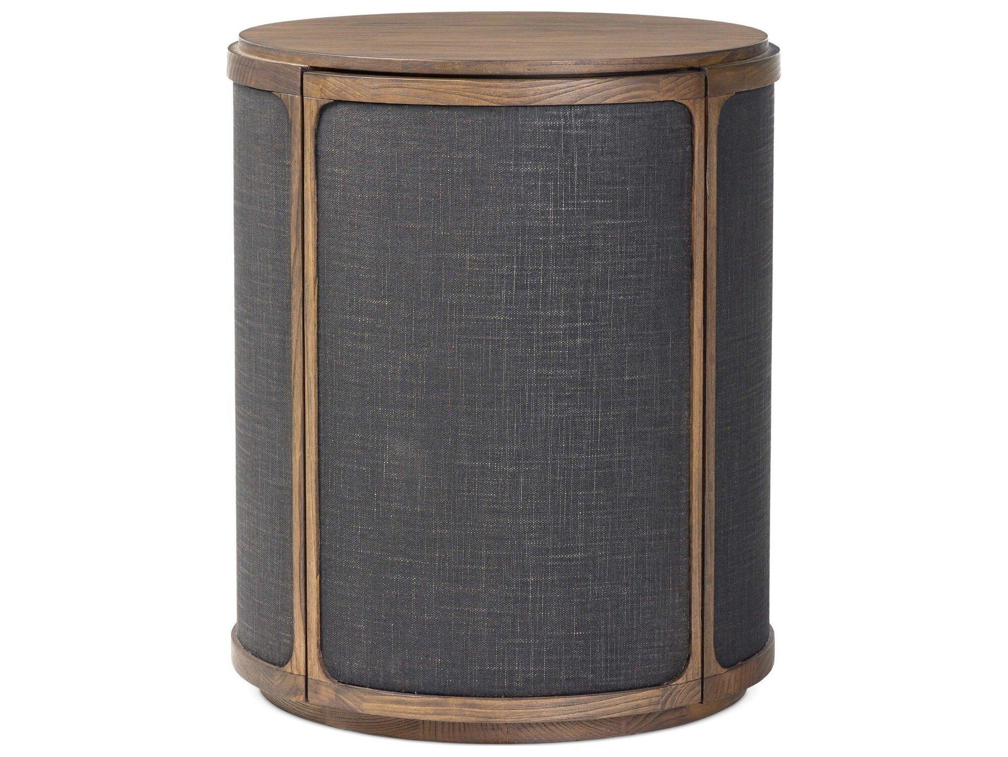 Four Hands Callahan Round Wood End Table