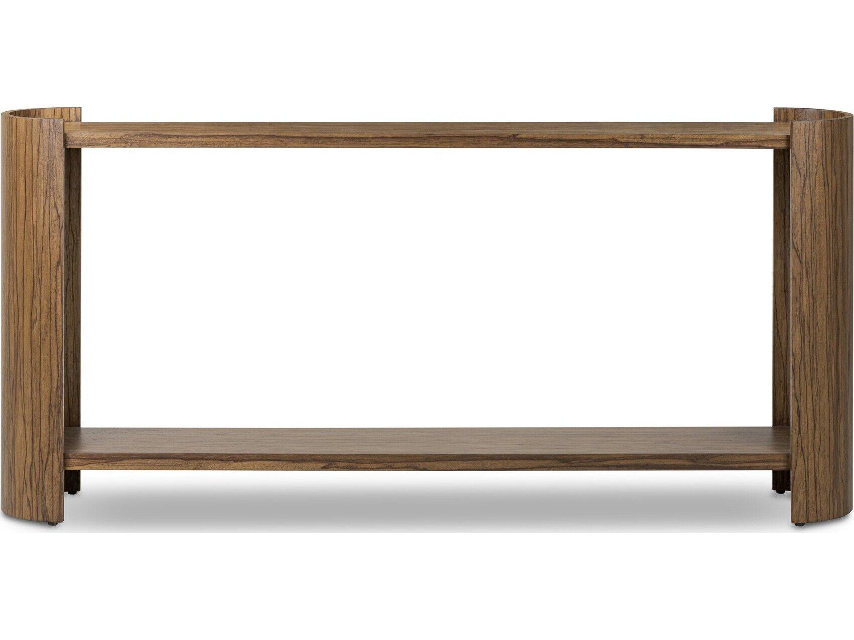 Four Hands Albert Rectangular Wood Console Table