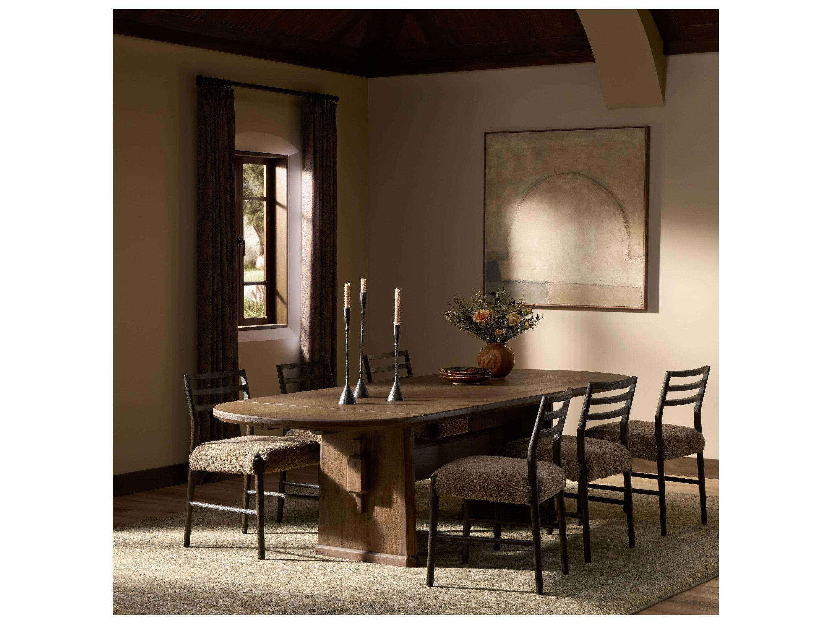 Four Hands Patten Oval Wood Dining Table