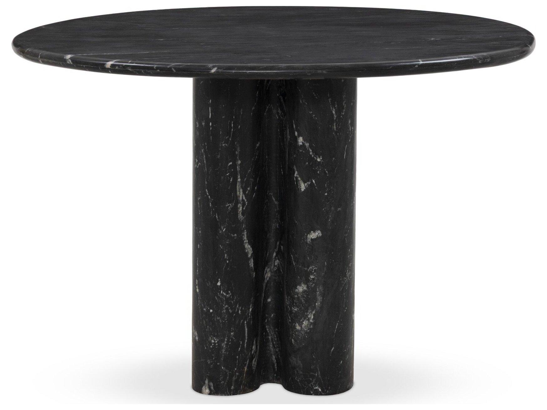 Four Hands Rockwell Round Marble Dining Table