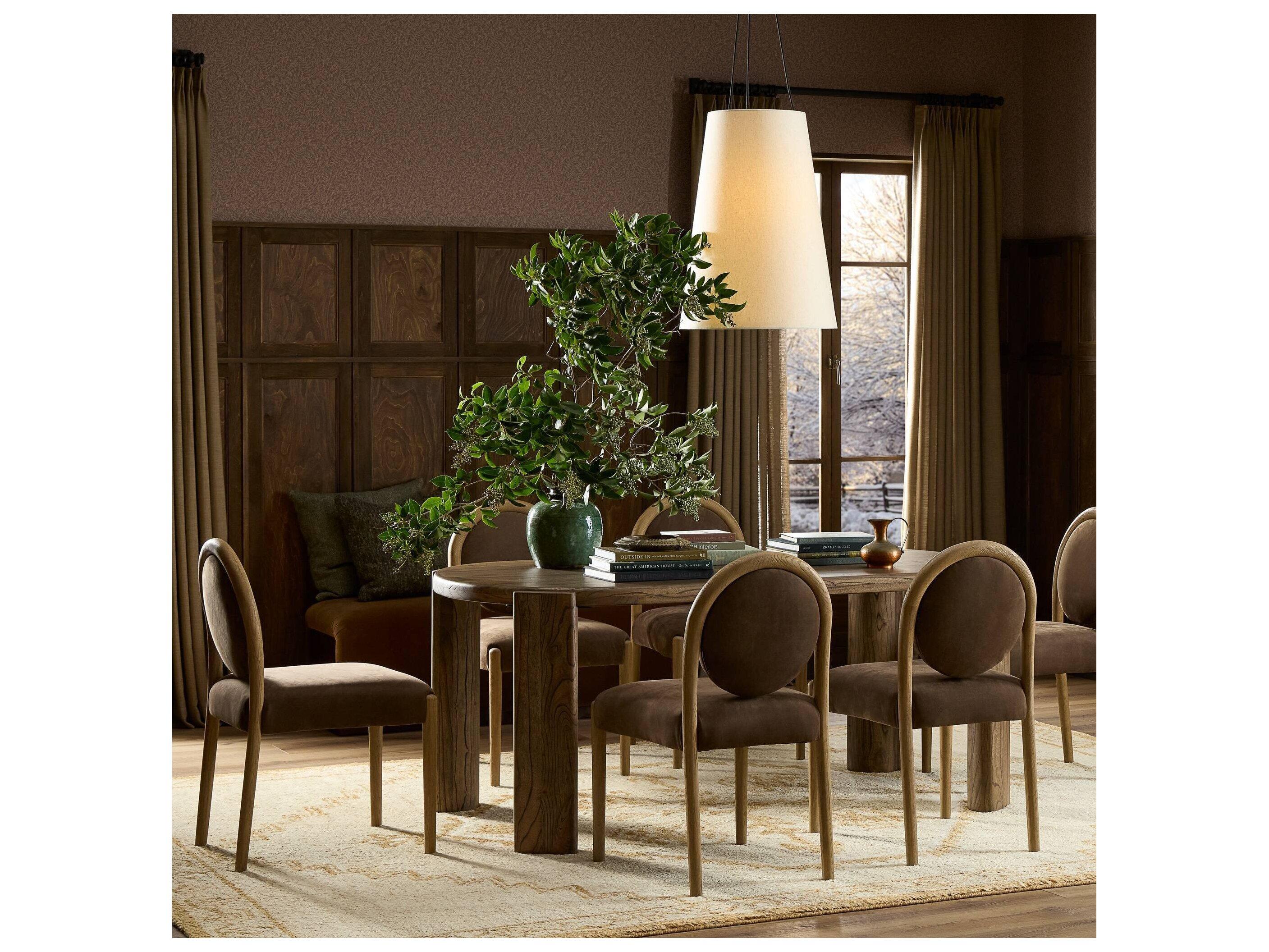 Four Hands Aiden Oval Wood Dining Table