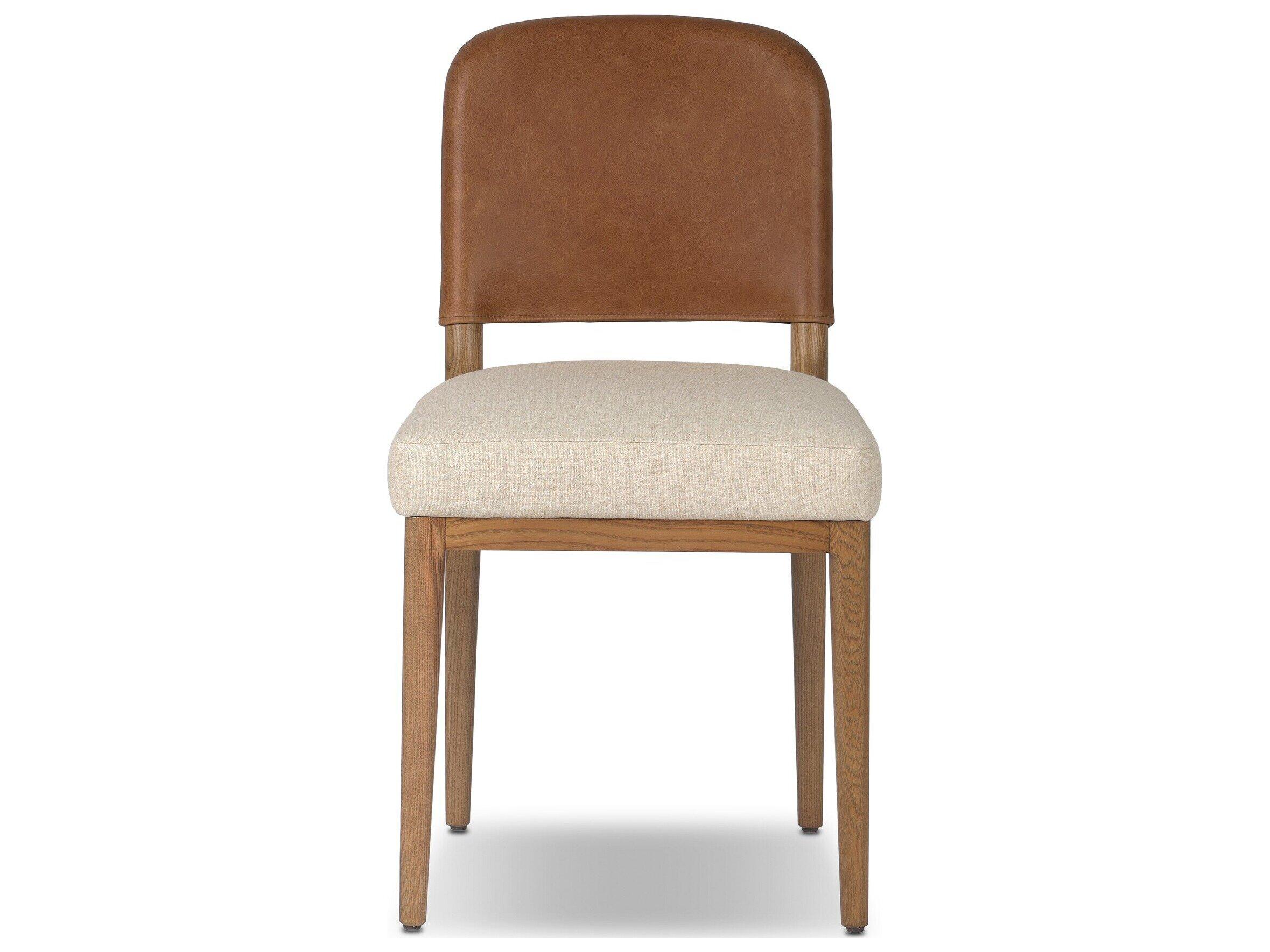Four Hands Houghton Antwerp Natural Armless Dining Chair