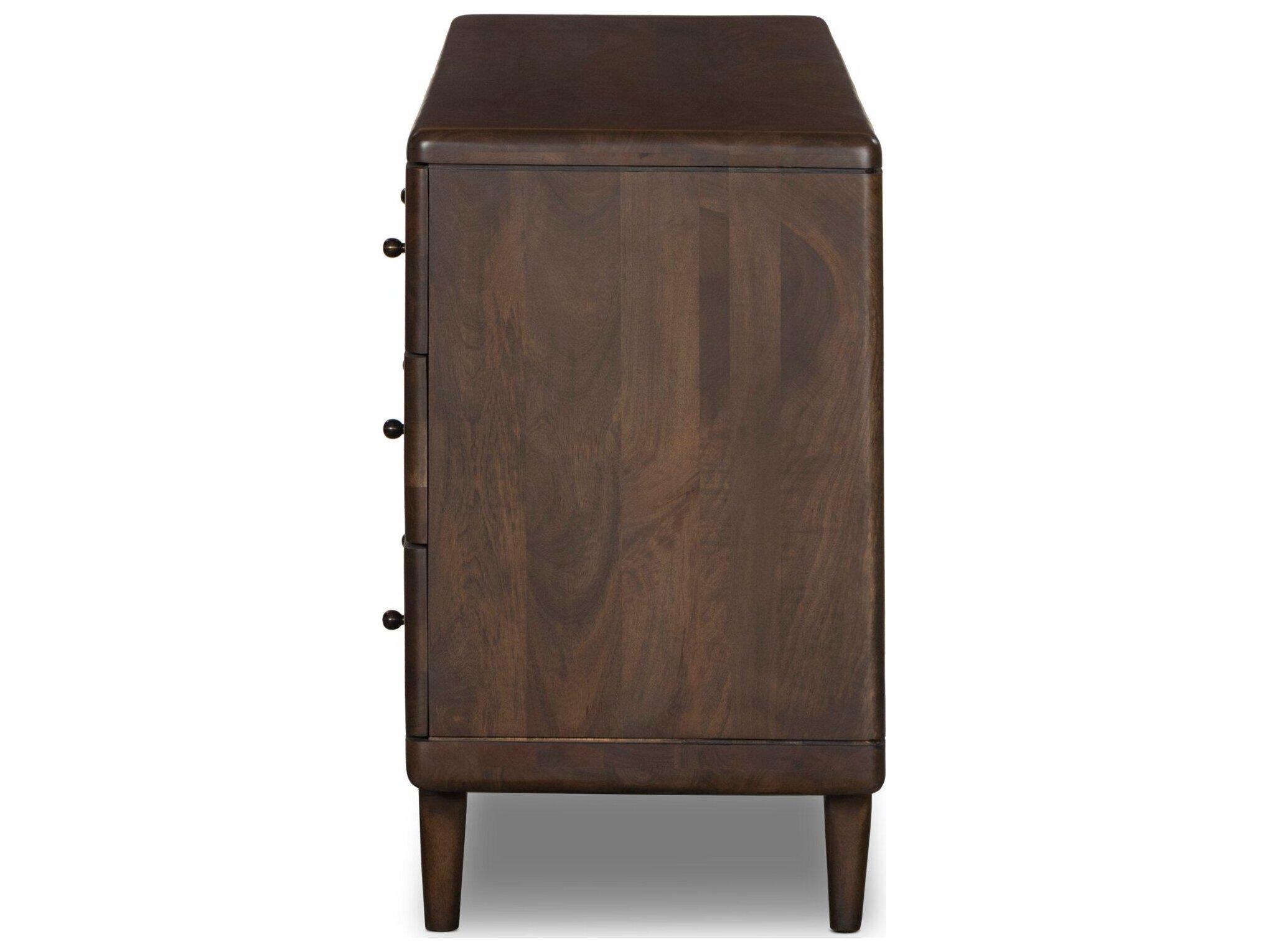 Four Hands Jenner 6-Drawers Mango Wood Double Dresser