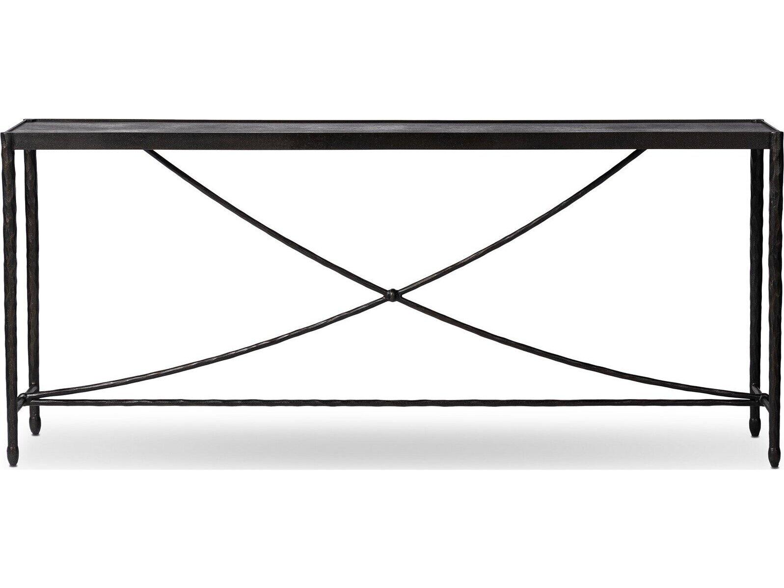 Four Hands Westgate Rectangular Metal Console Table | 252233-001 ...