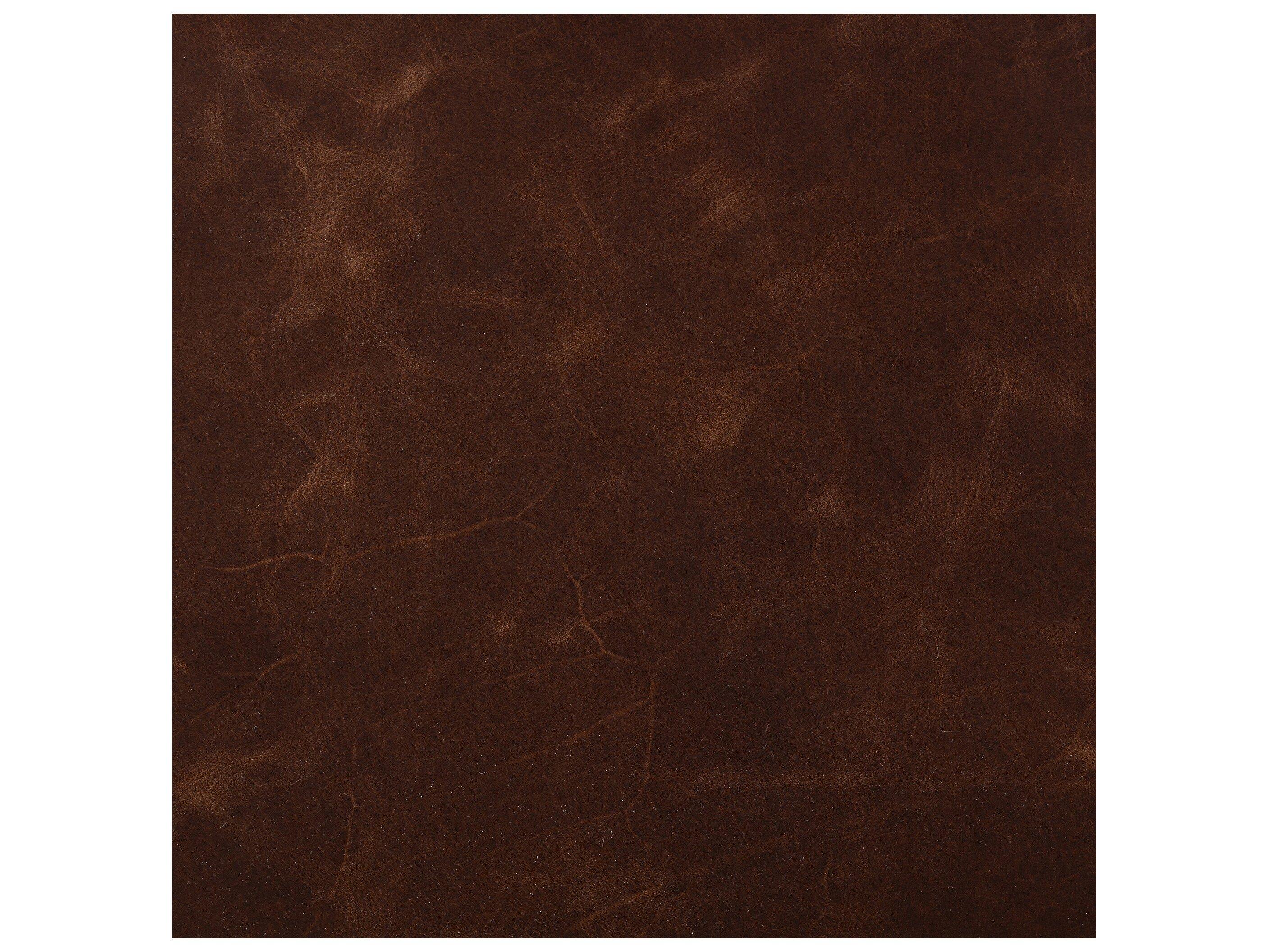 Four Hands Kensington Brown Leather Accent Chair