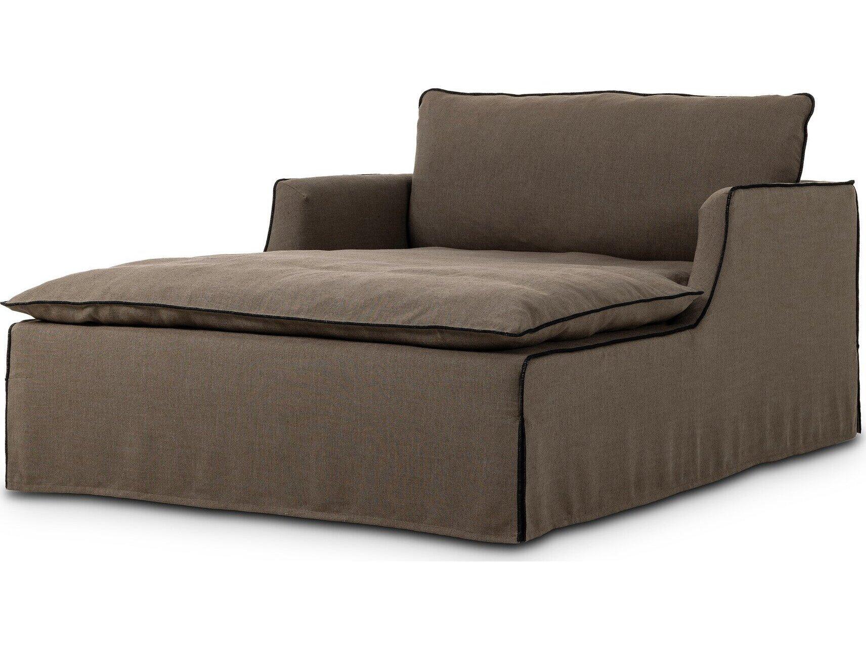 Four Hands Kensington Savoy Coffee Chaise