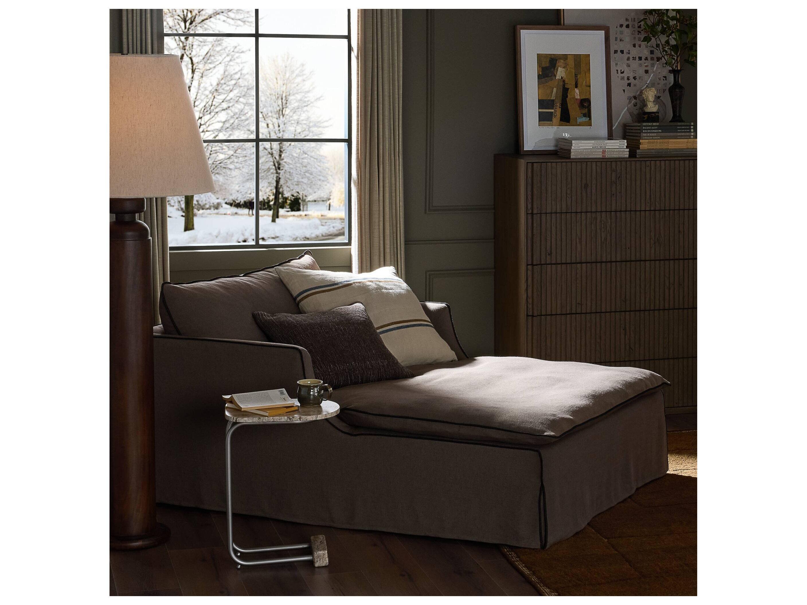 Four Hands Kensington Savoy Coffee Chaise