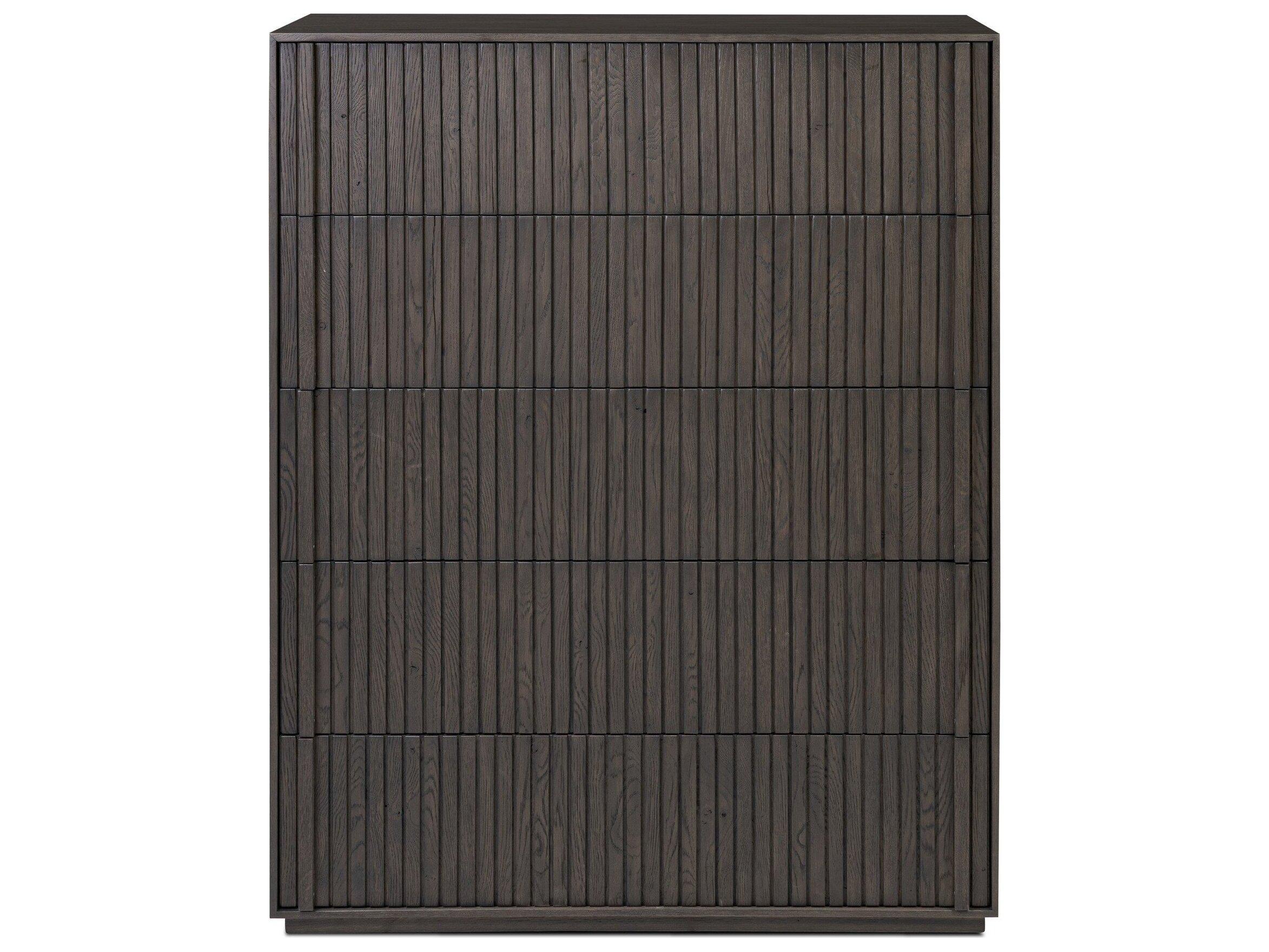 Four Hands Haiden 5-Drawers Oak Wood Dresser