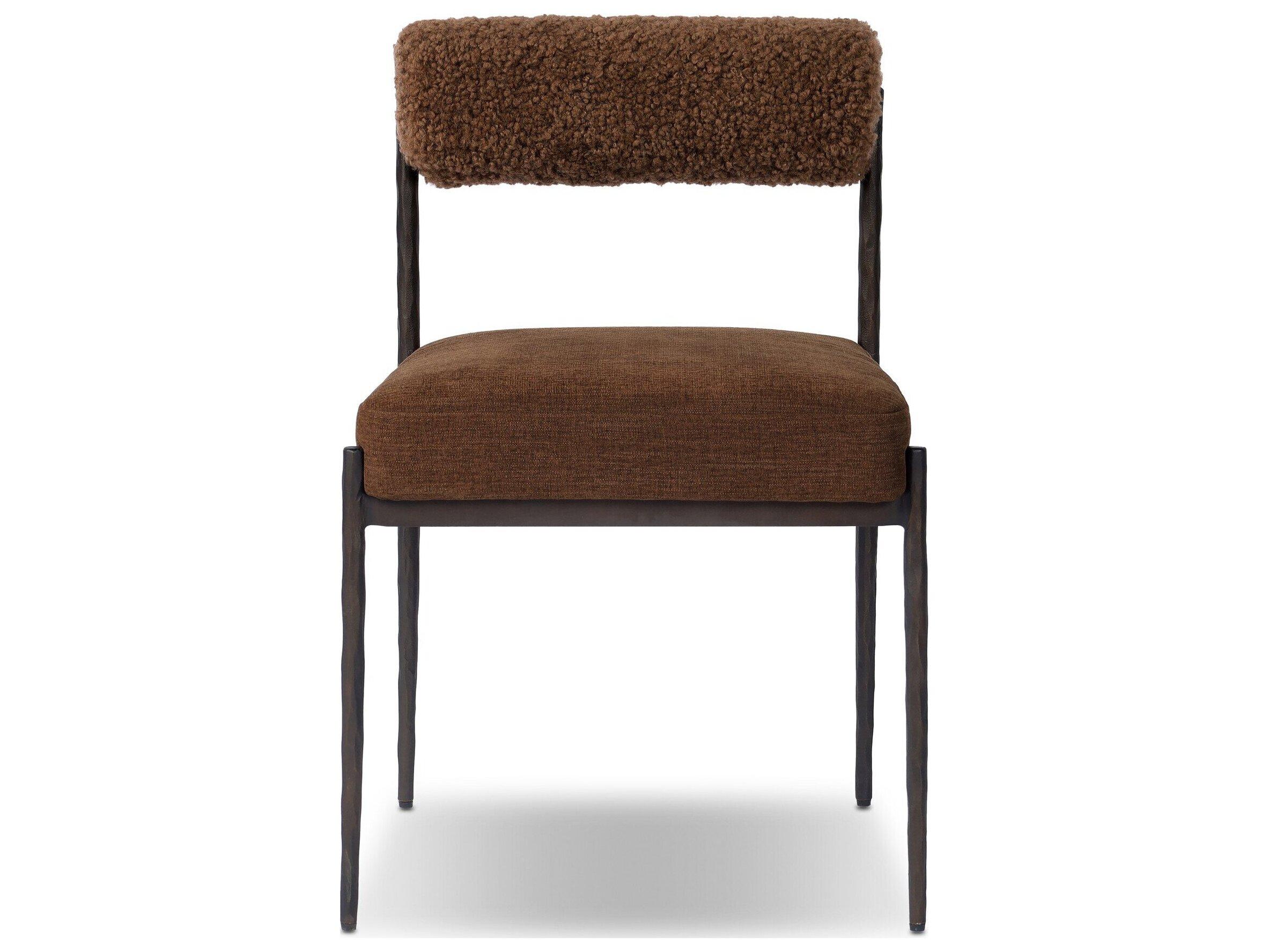 Four Hands Houghton Laughlin Ochre Upholstered Armless Dining Chair