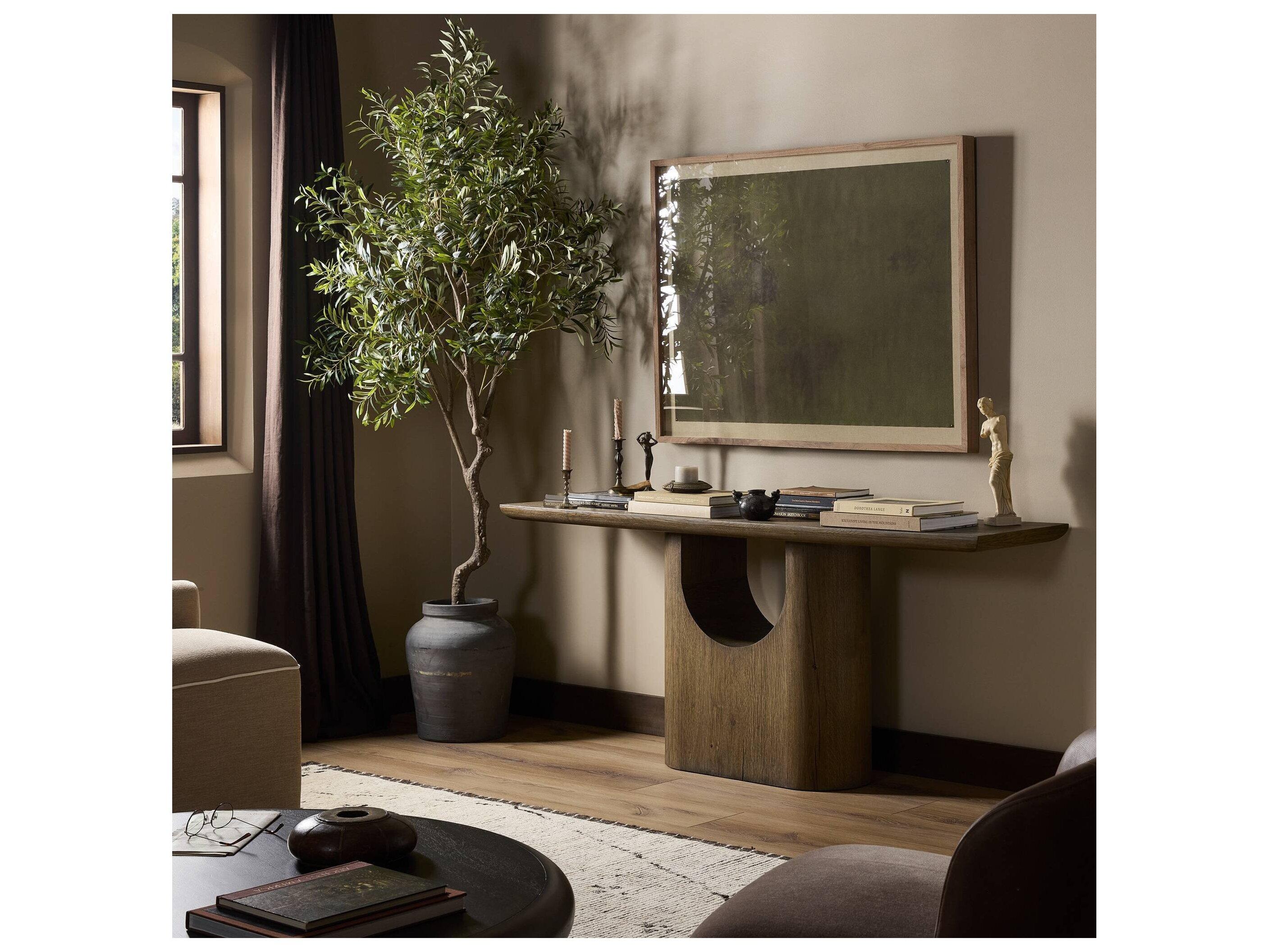 Four Hands Haiden Rectangular Wood Console Table