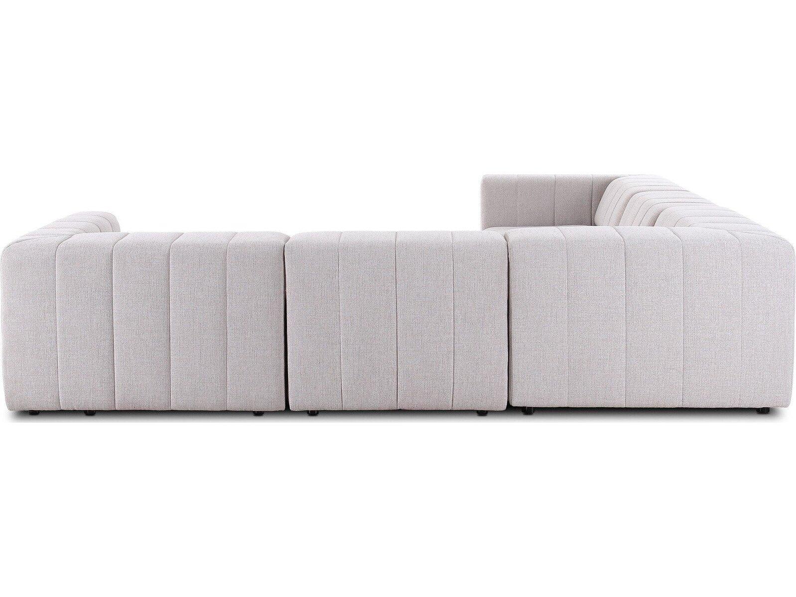 Four Hands Grayson Tan Upholstered Sectional Sofa