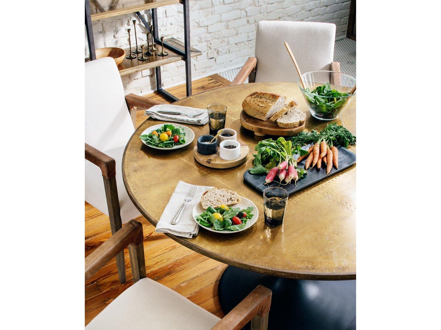 Four Hands Abbott Solid Wood Dining Room Set