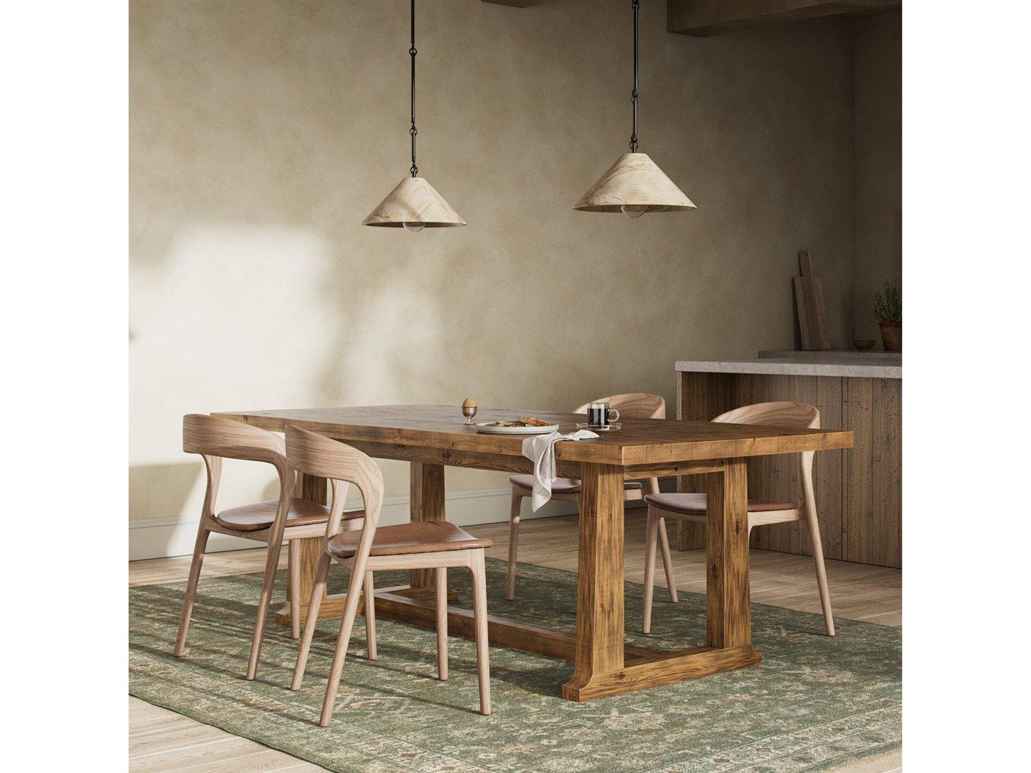 Four Hands Allston Ash Wood Dining Room Set