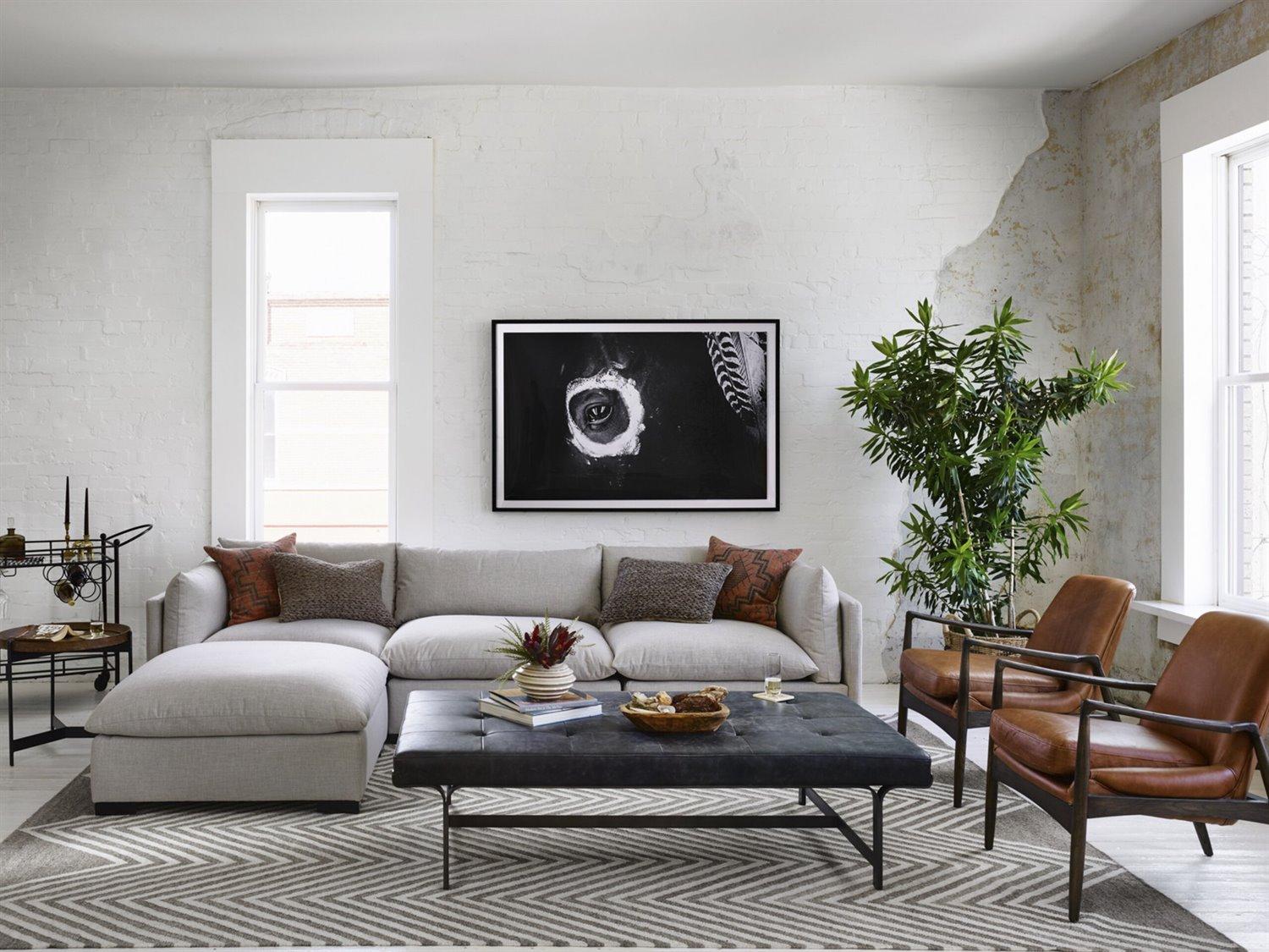 Four Hands Ashford Sofa Set