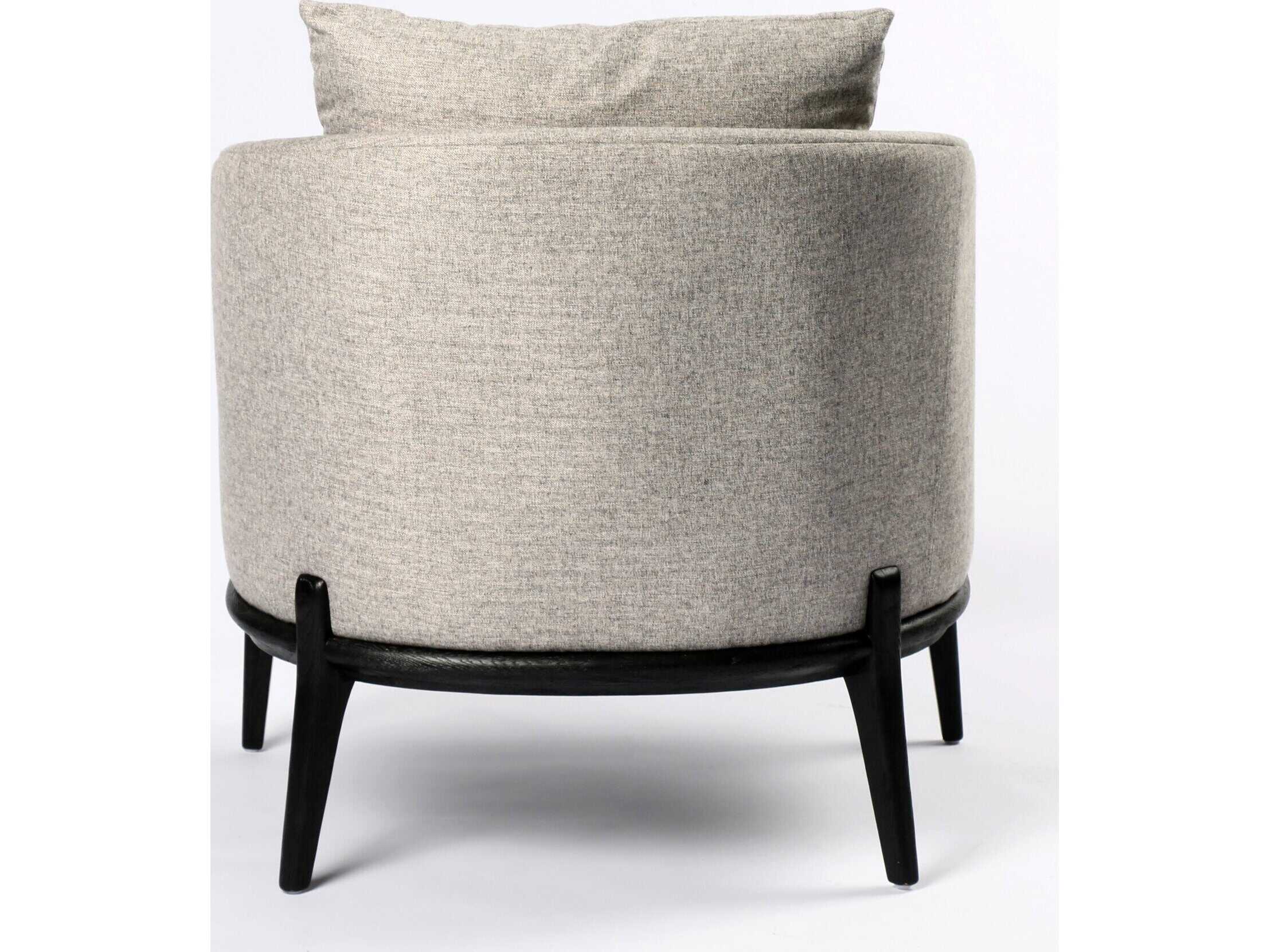 Four Hands Abbott Copeland Gray Fabric Accent Chair