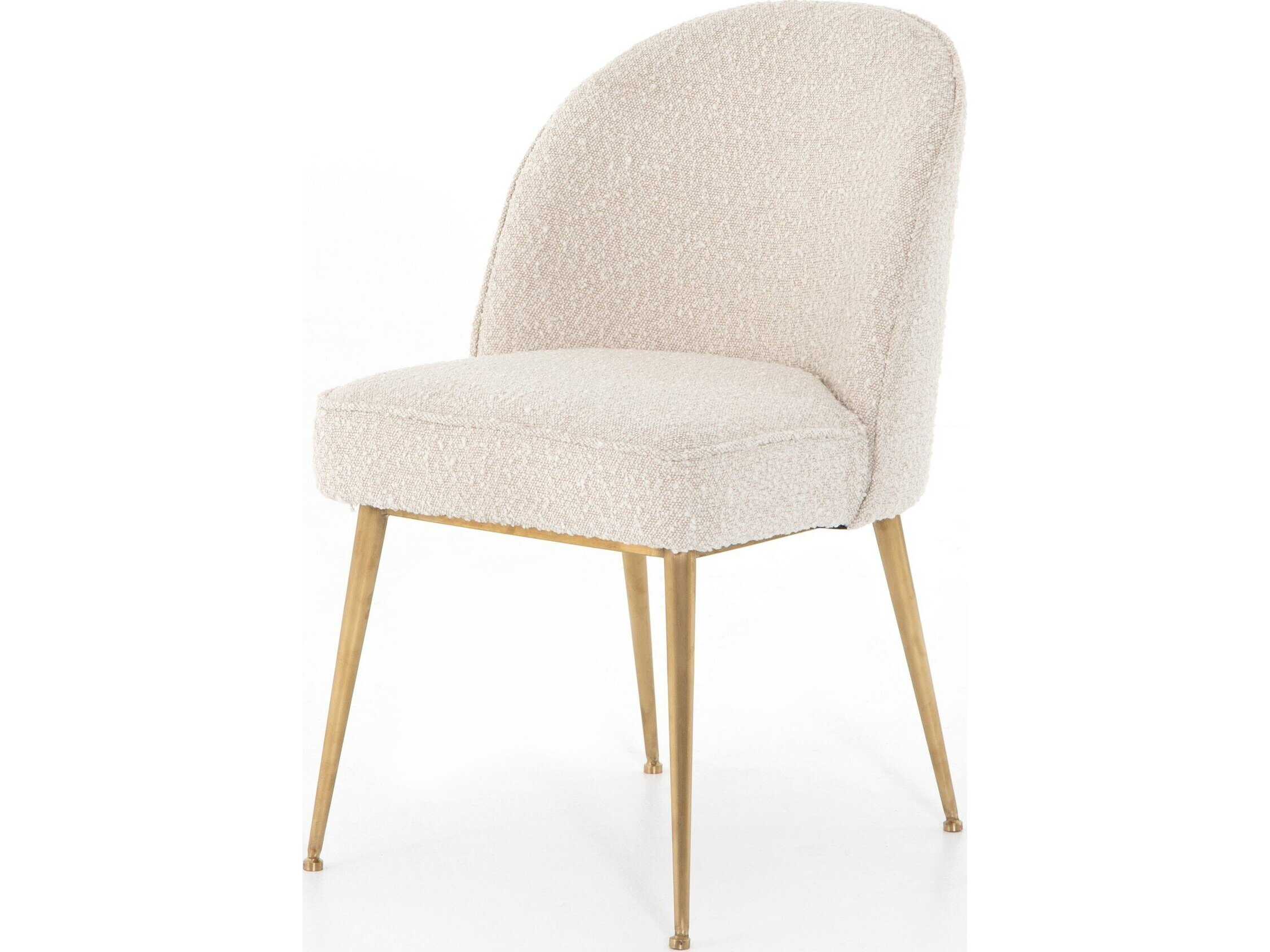 Four Hands Ashford Jolin Beige Upholstered Side Dining Chair