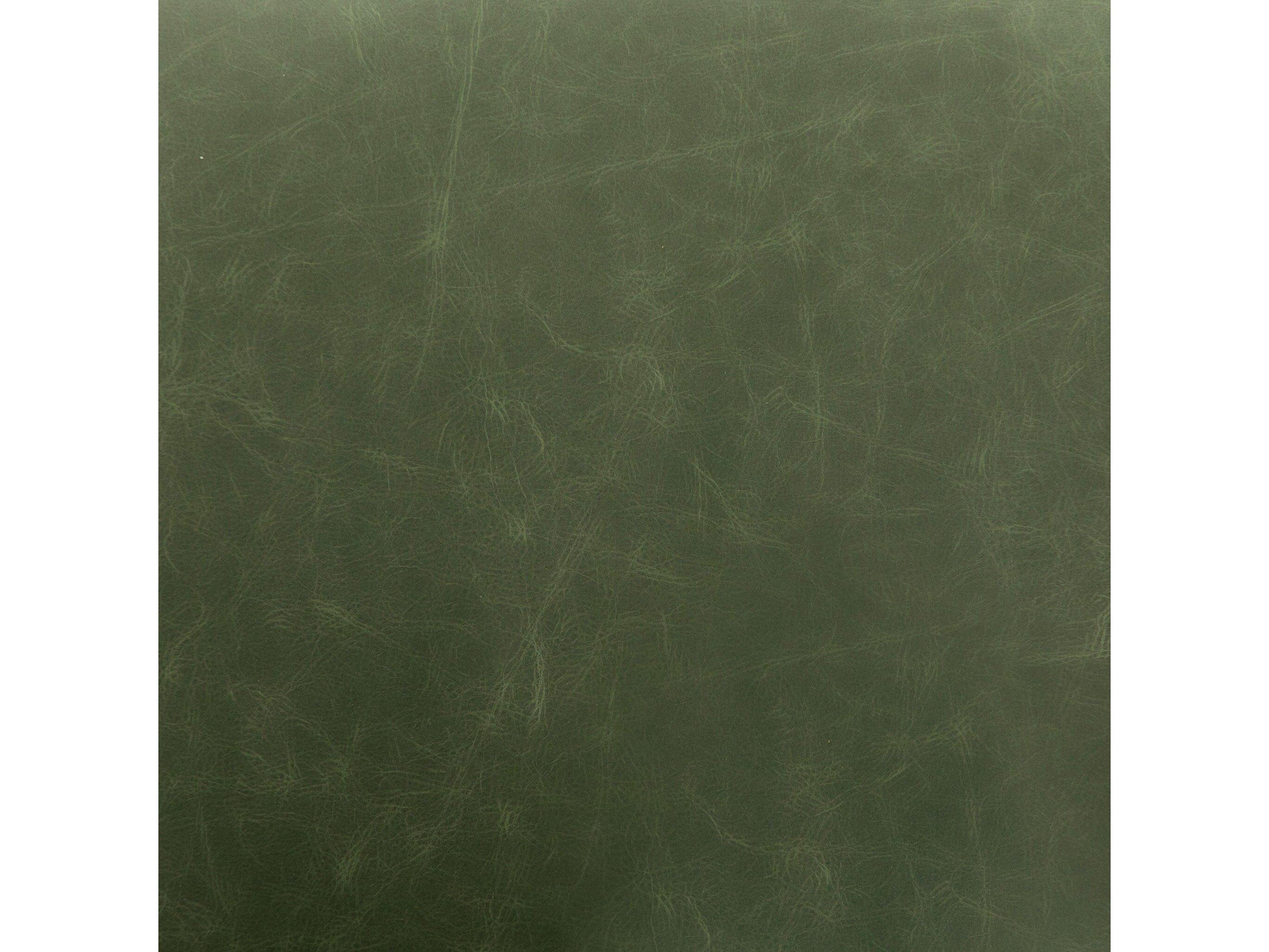 Four Hands Ashford Braden Green Leather Accent Chair